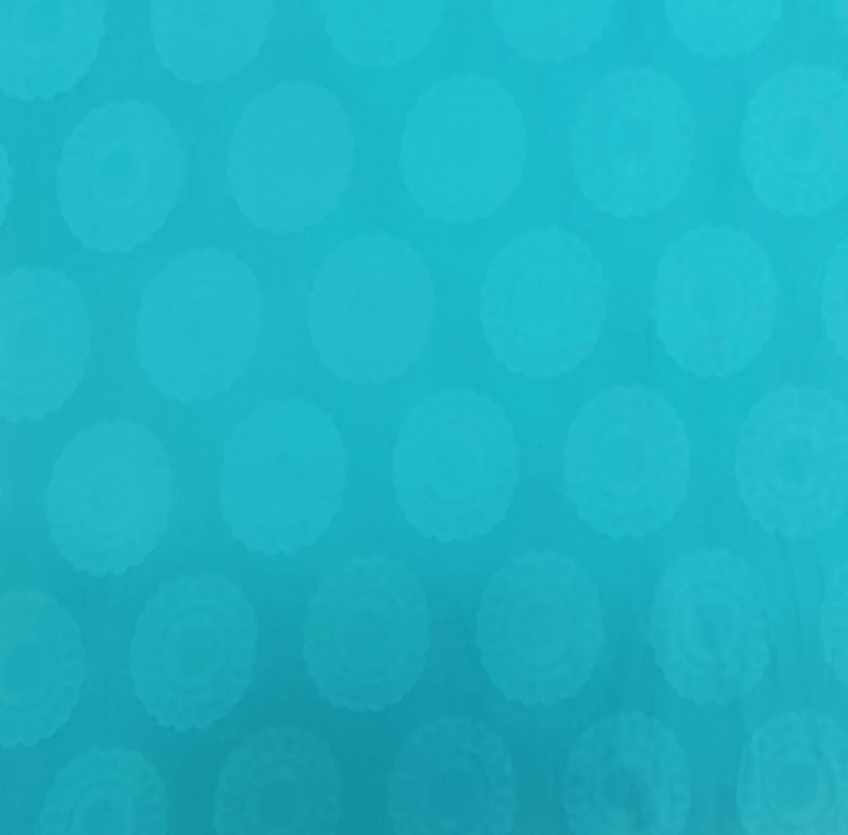 Aqua Blue Solid Jacquard Cotton Fabric, Plain Weave 48 Inches - Image 3