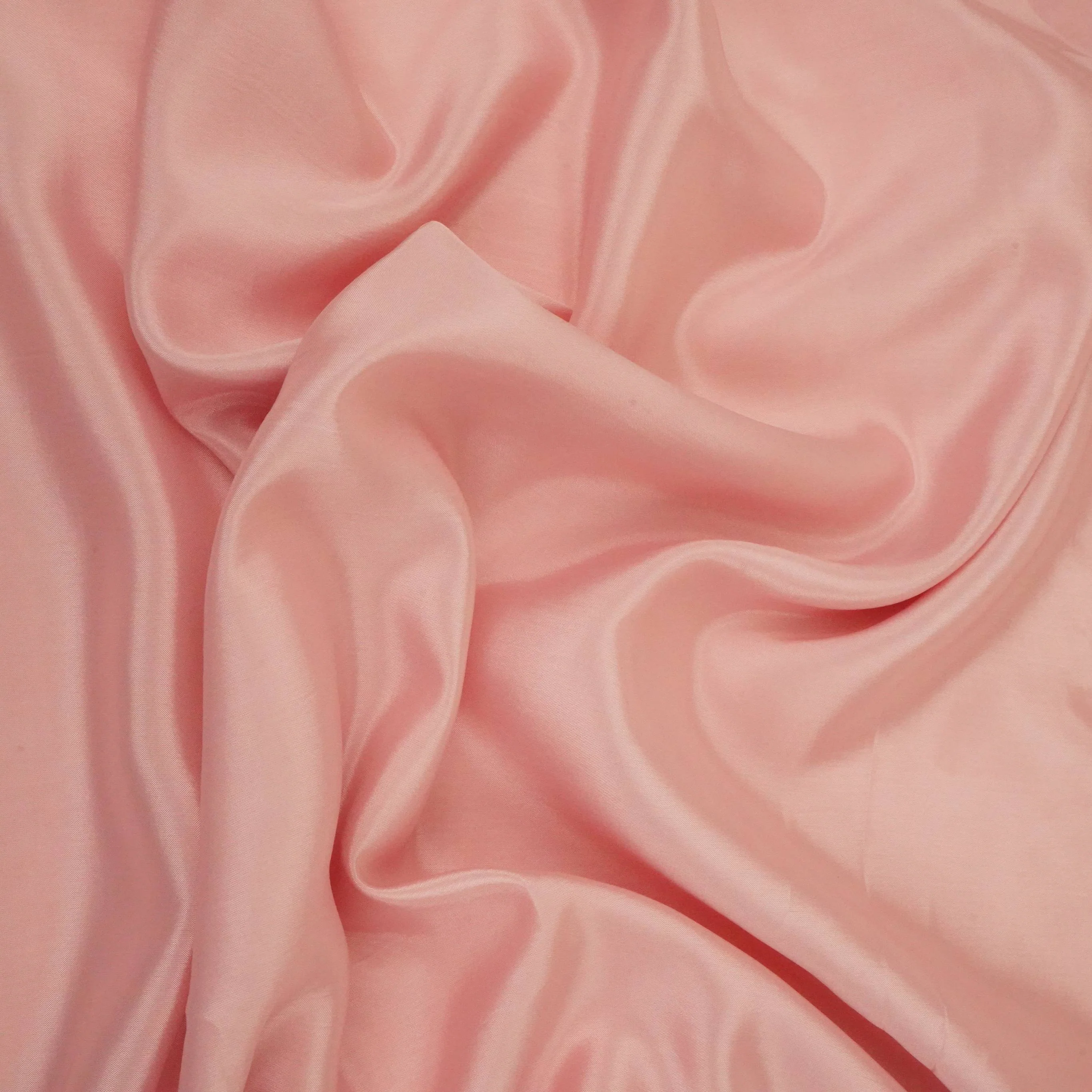 Baby Pink Solid H.O Silk Fabric MFH-16 - Image 3