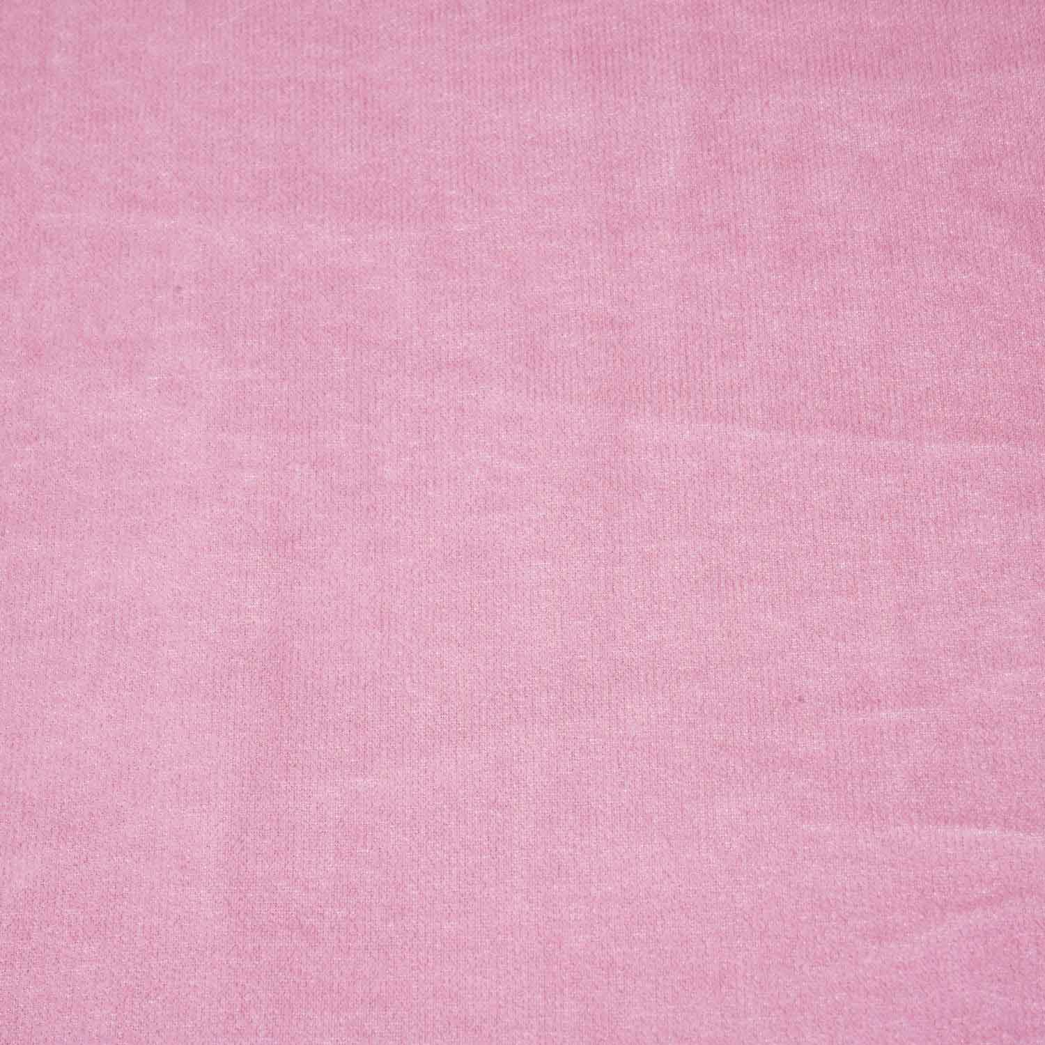 Baby Pink Solid Micro Velvet 9000 MSMR-27923 - Image 4
