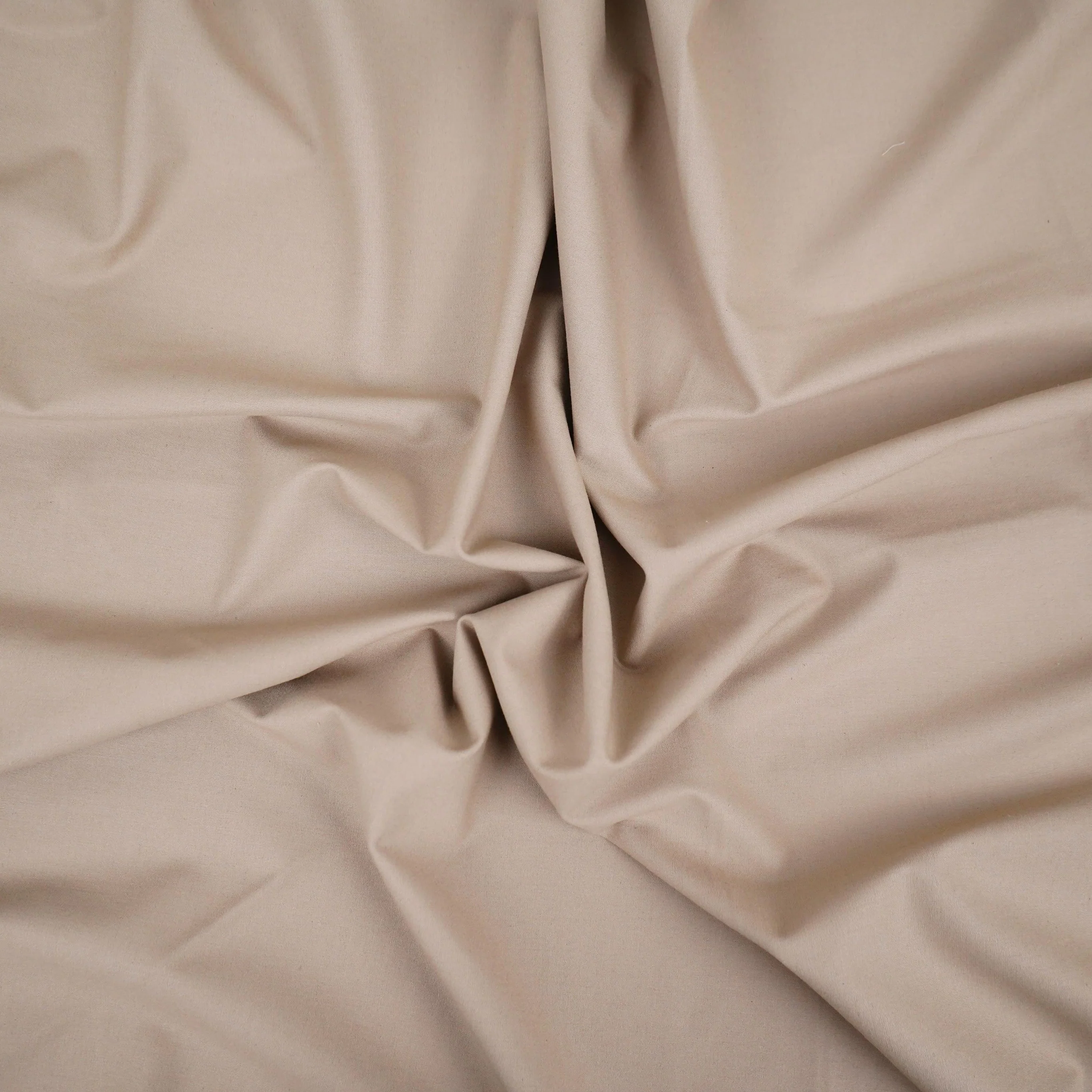 Beige Solid Lycra Suiting Fabric ASMI-31290 - Image 3