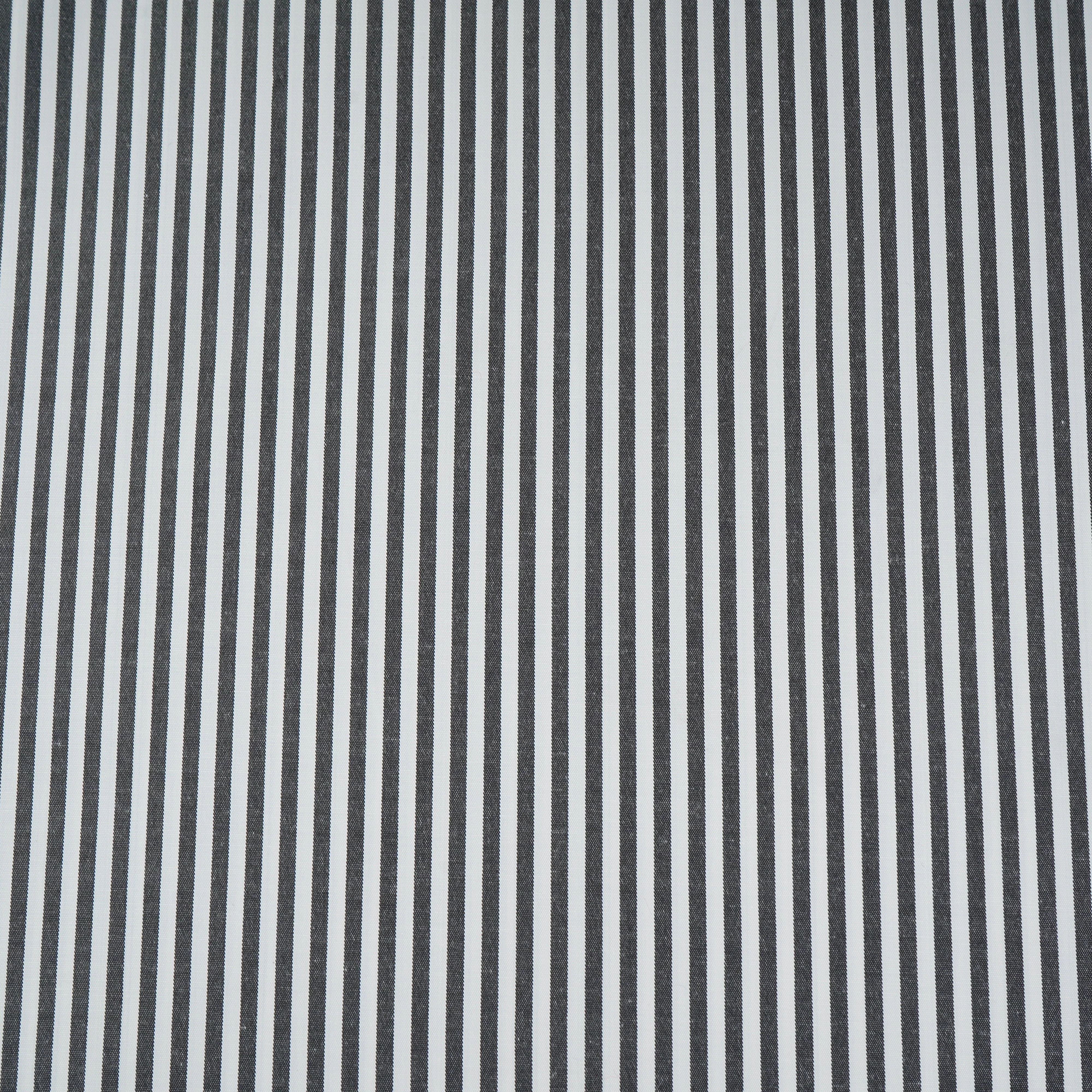 Black & White Stripes Print Poplin Fabric MFM-30159 - Image 2