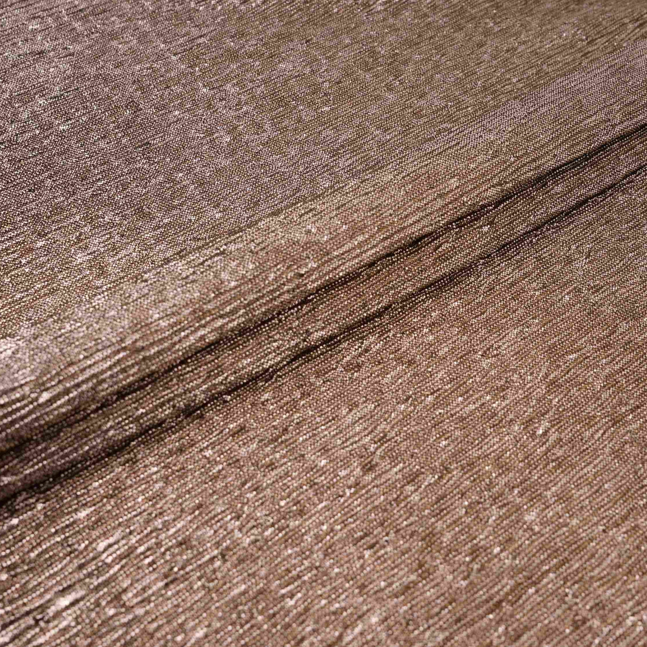 Black Foil Fabric with Golden Shimmer Crush LI-32272 - Image 4