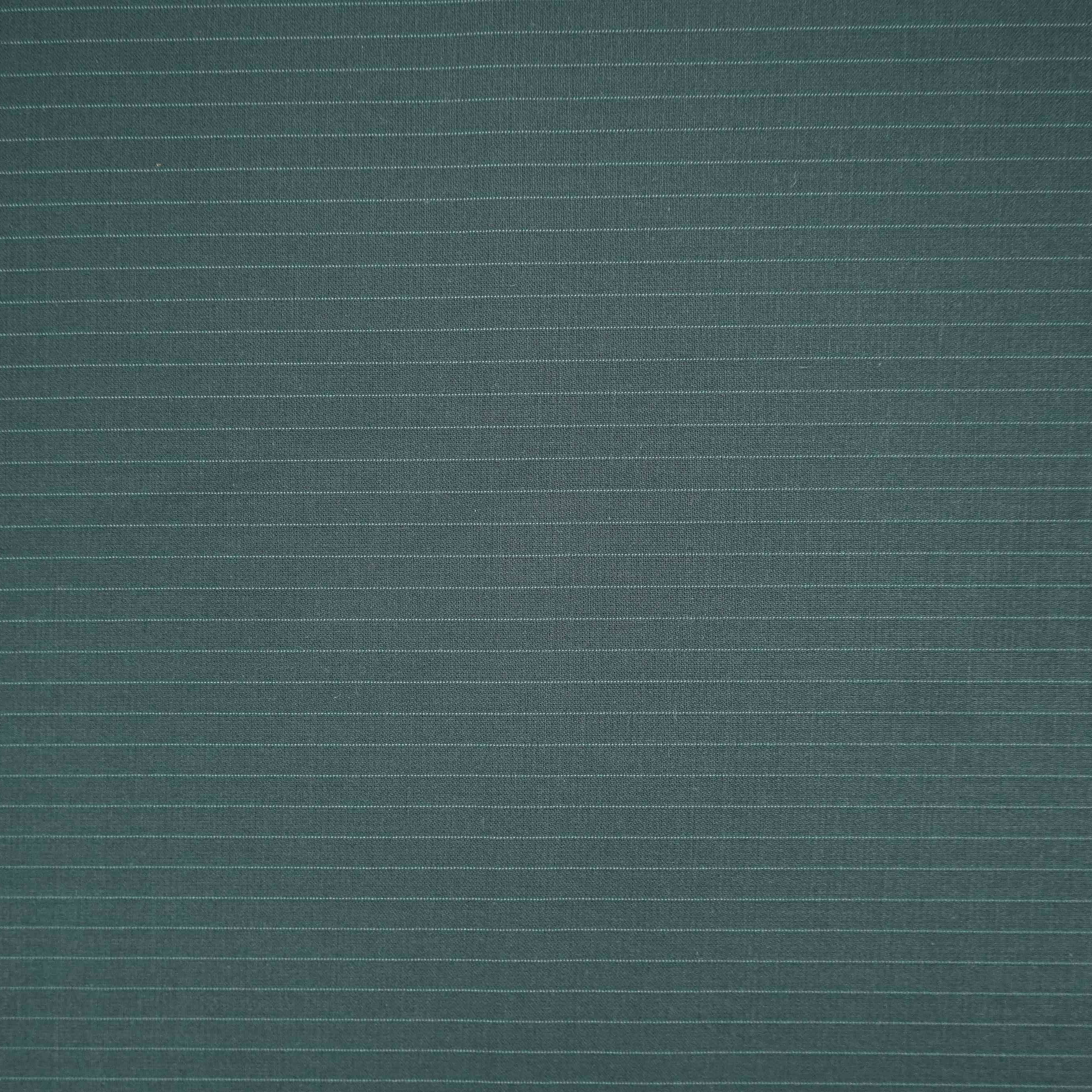 Black Pin Stripes Suiting Fabric ASMI-31286 - Image 2