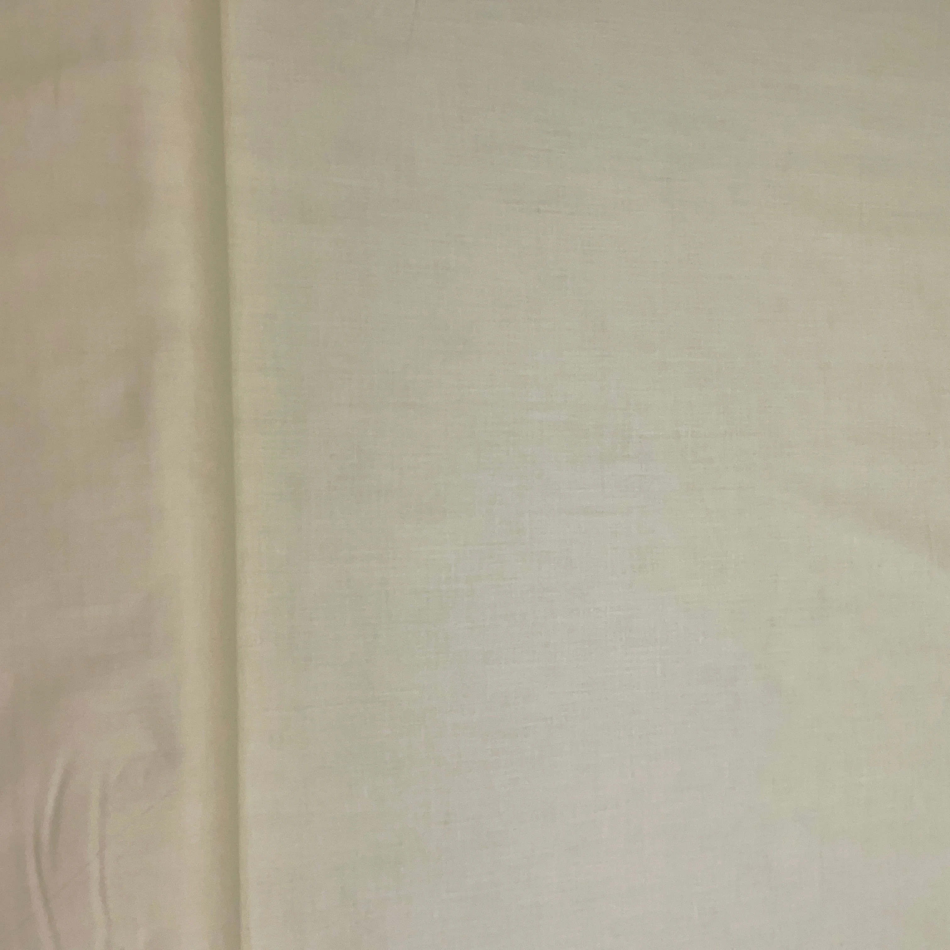 Light Yellow Solid Cotton Fabric - Image 3