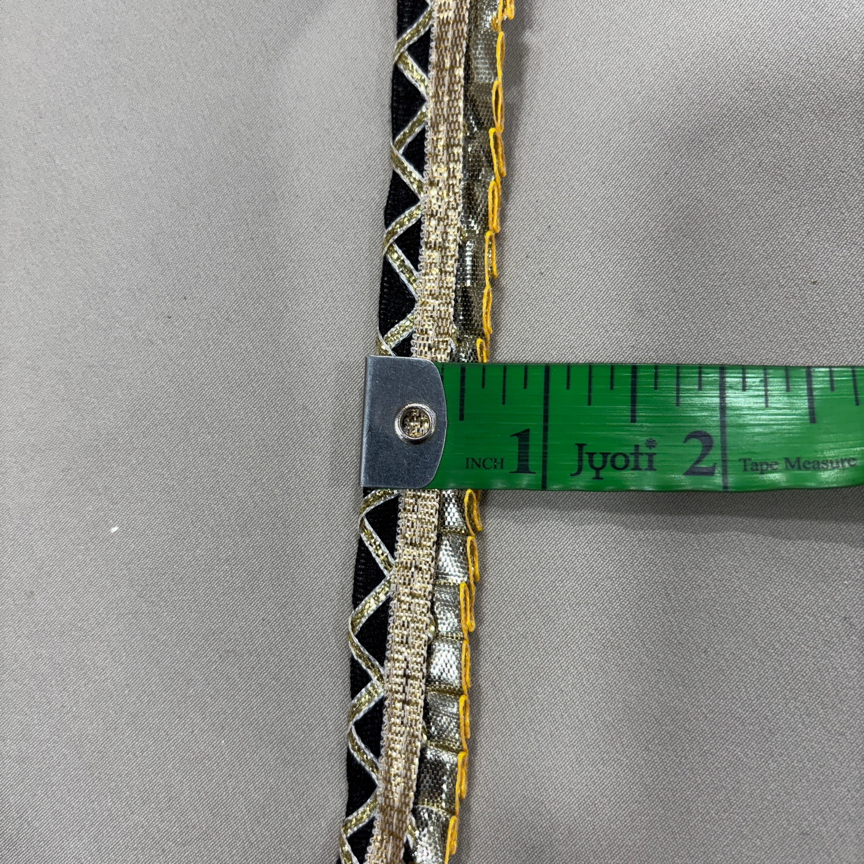 Black & Yellow Lace 21847 - Image 3