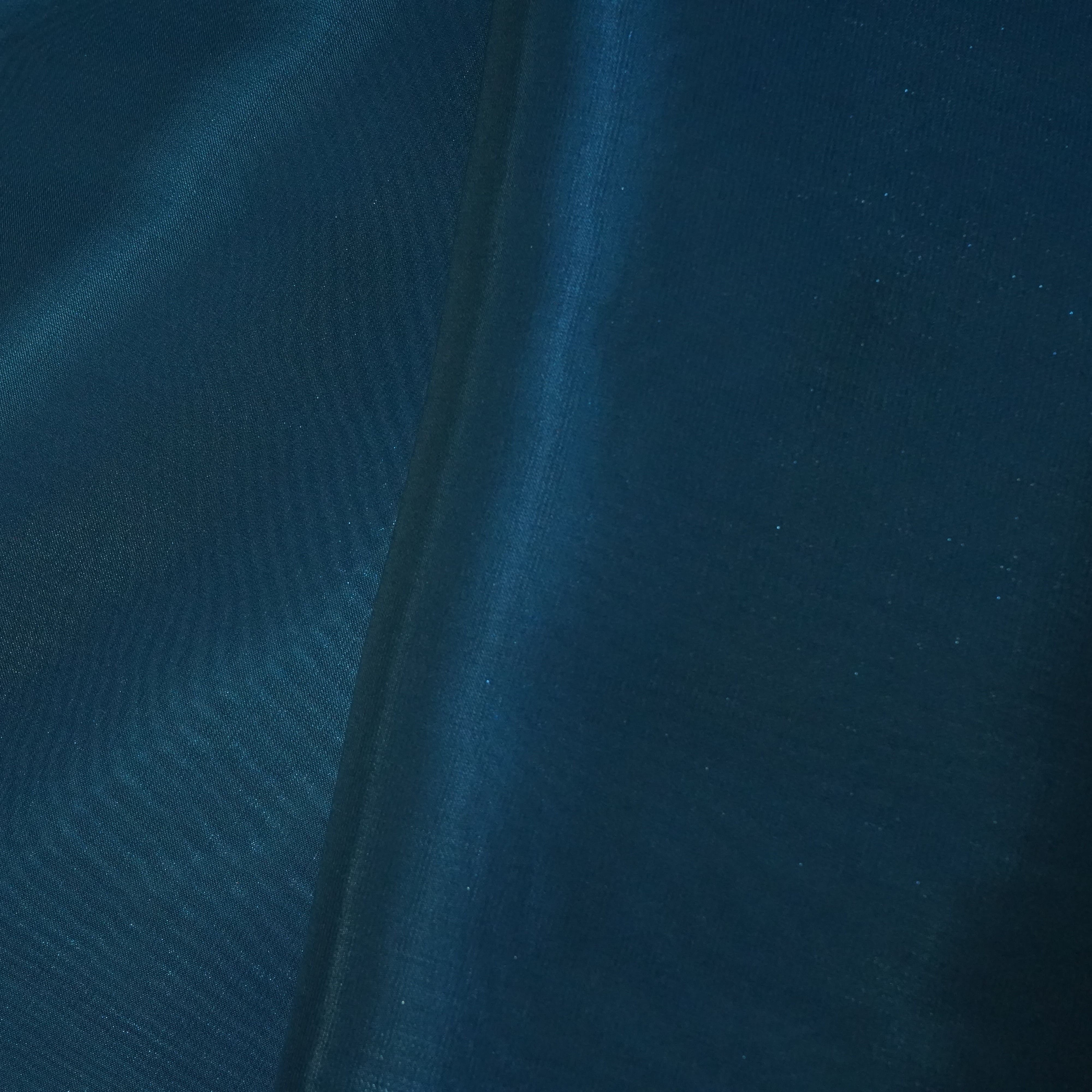 Blue Solid Jimmy Choo Organza Fabric 21949 - Image 2