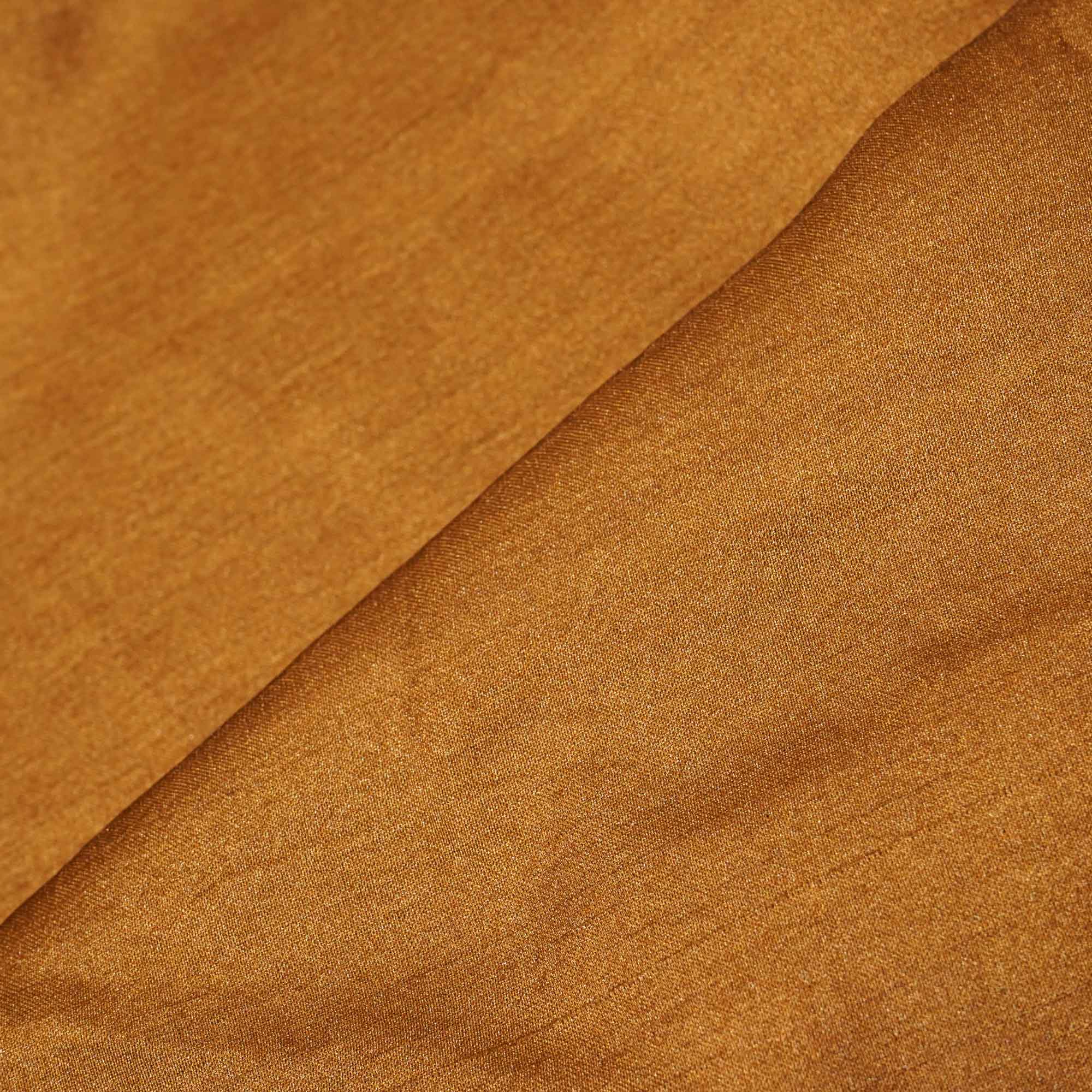 Brown Solid Bemberg Silk KC-15494 - Image 3