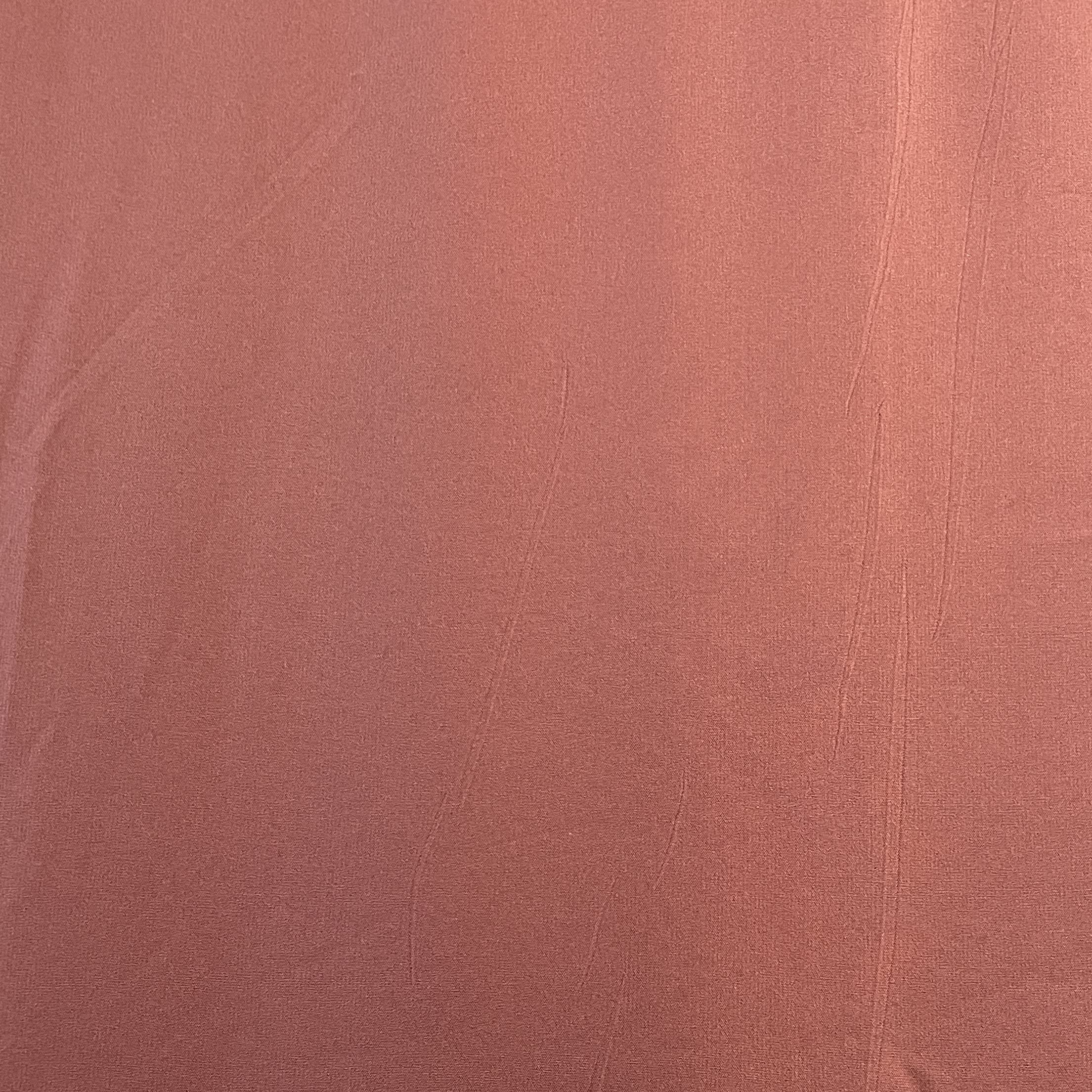 Brown Solid Butter Crepe Fabric - Image 2