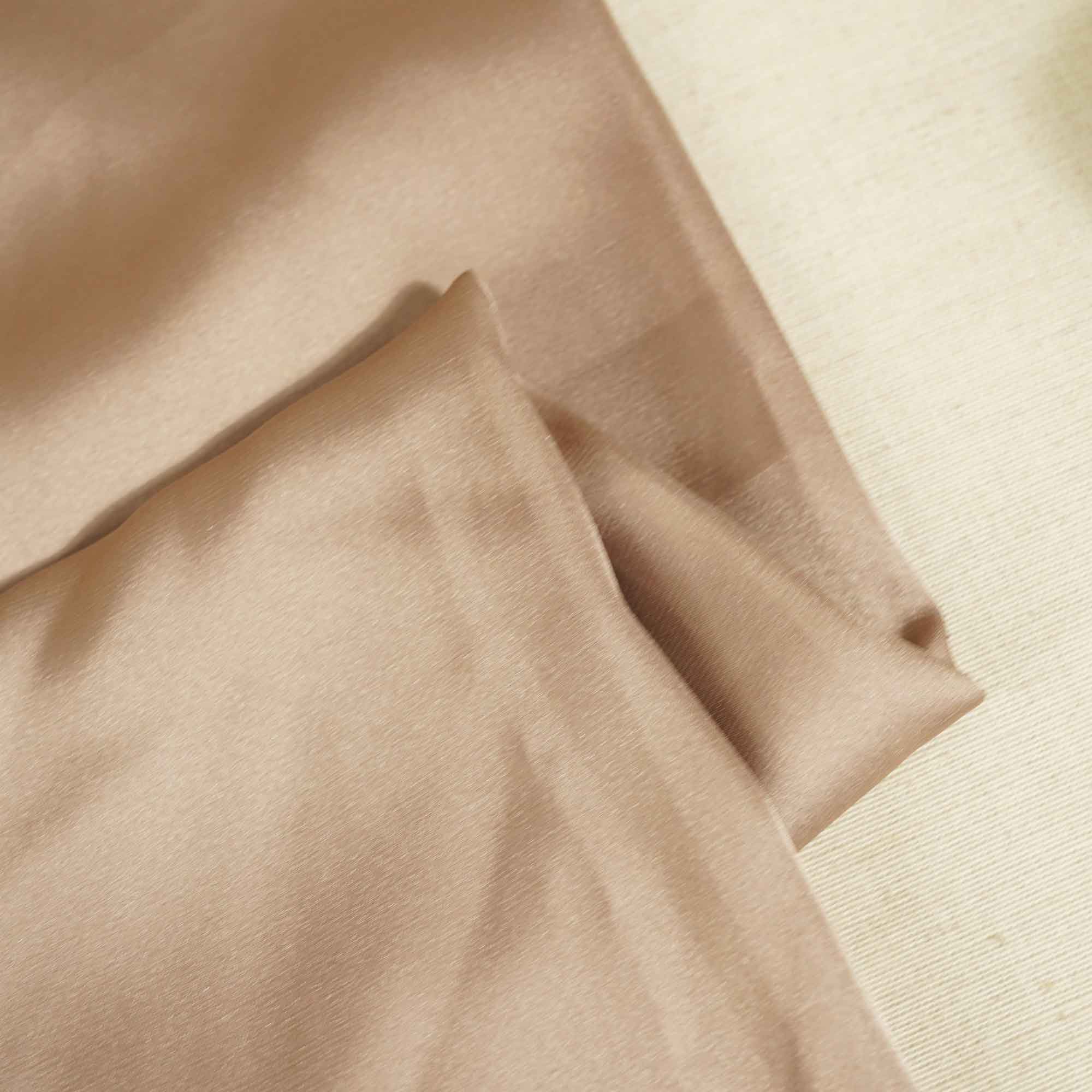 Brown Solid Celina Satin OB-16858 - Image 2
