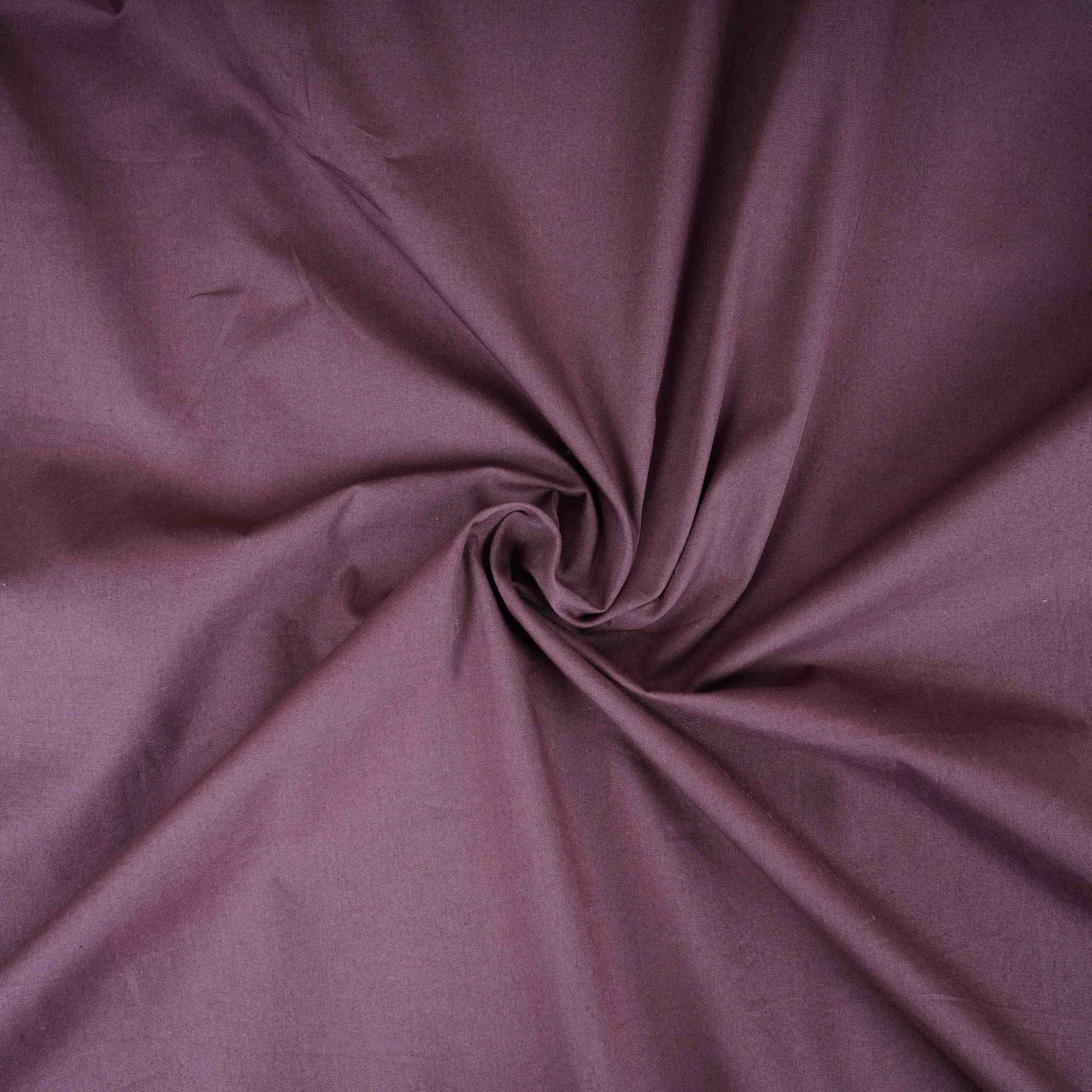 Brown Solid Poplin Fabric LSF-30555 - Image 3