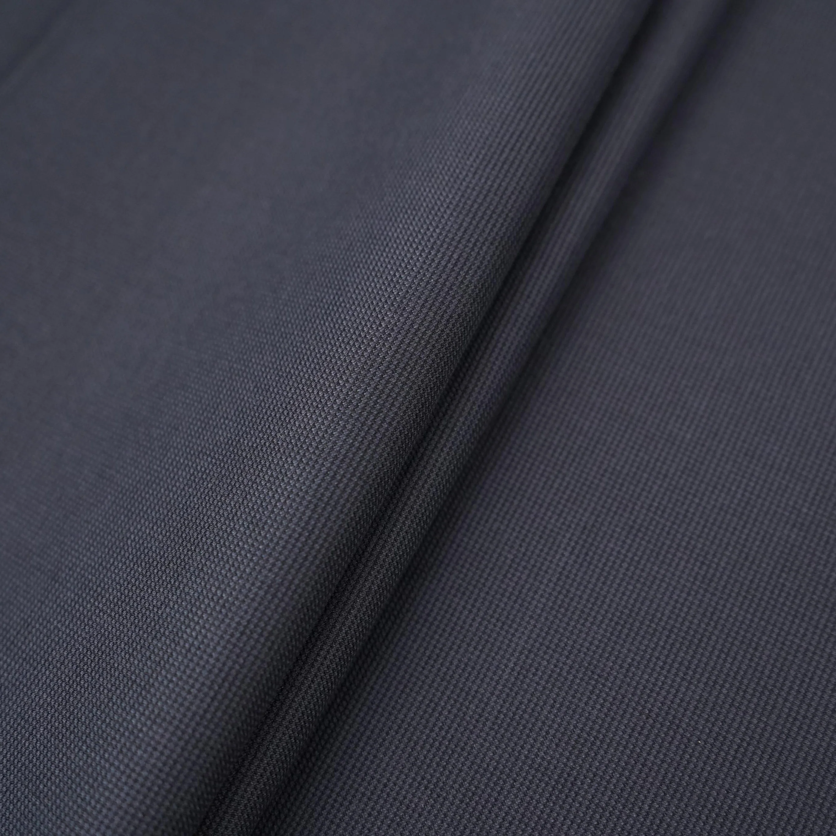 Charcoal Grey Solid Suiting Fabric ASMI-31298 - Image 4