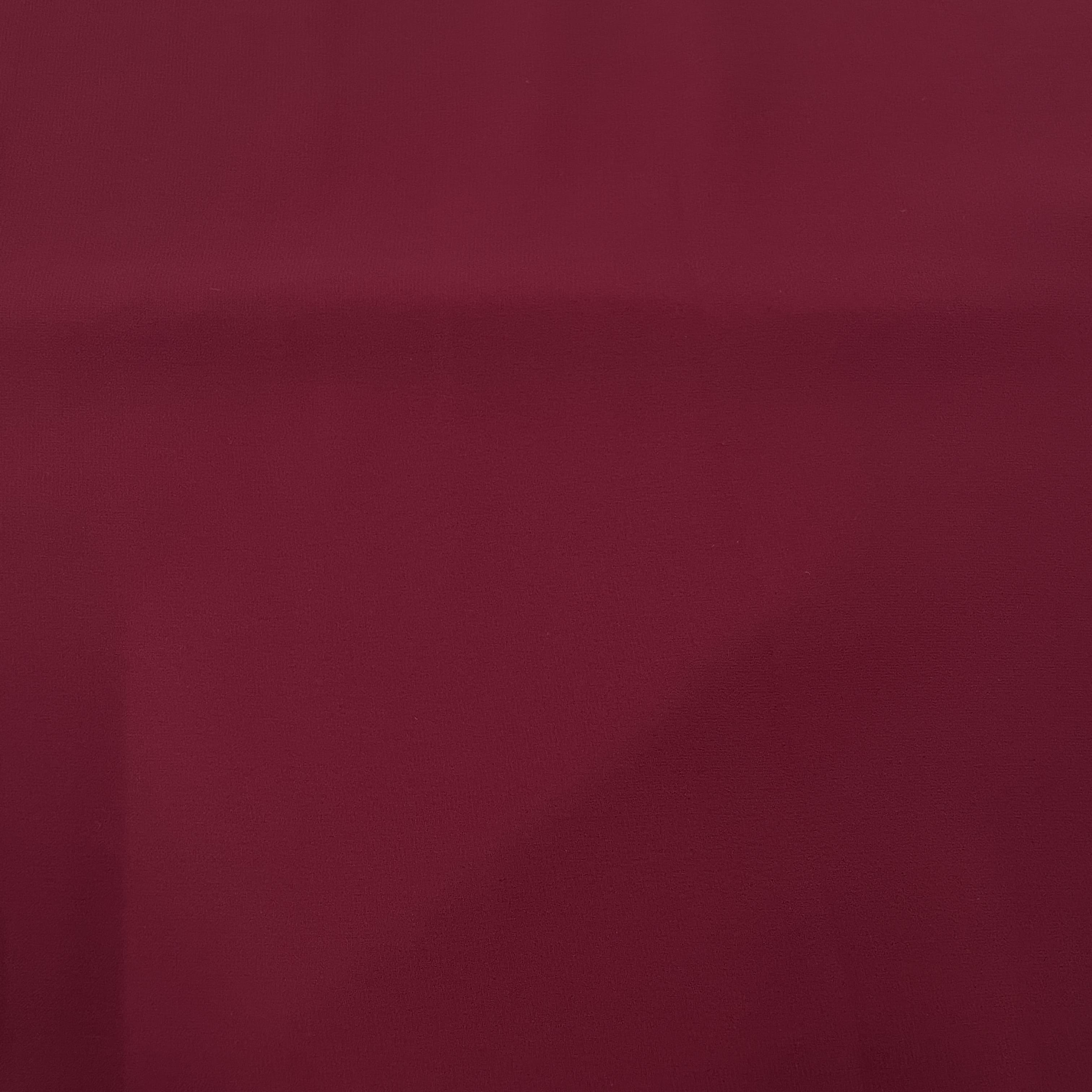 Classic Brick Red Solid Georgette Fabric - Image 2