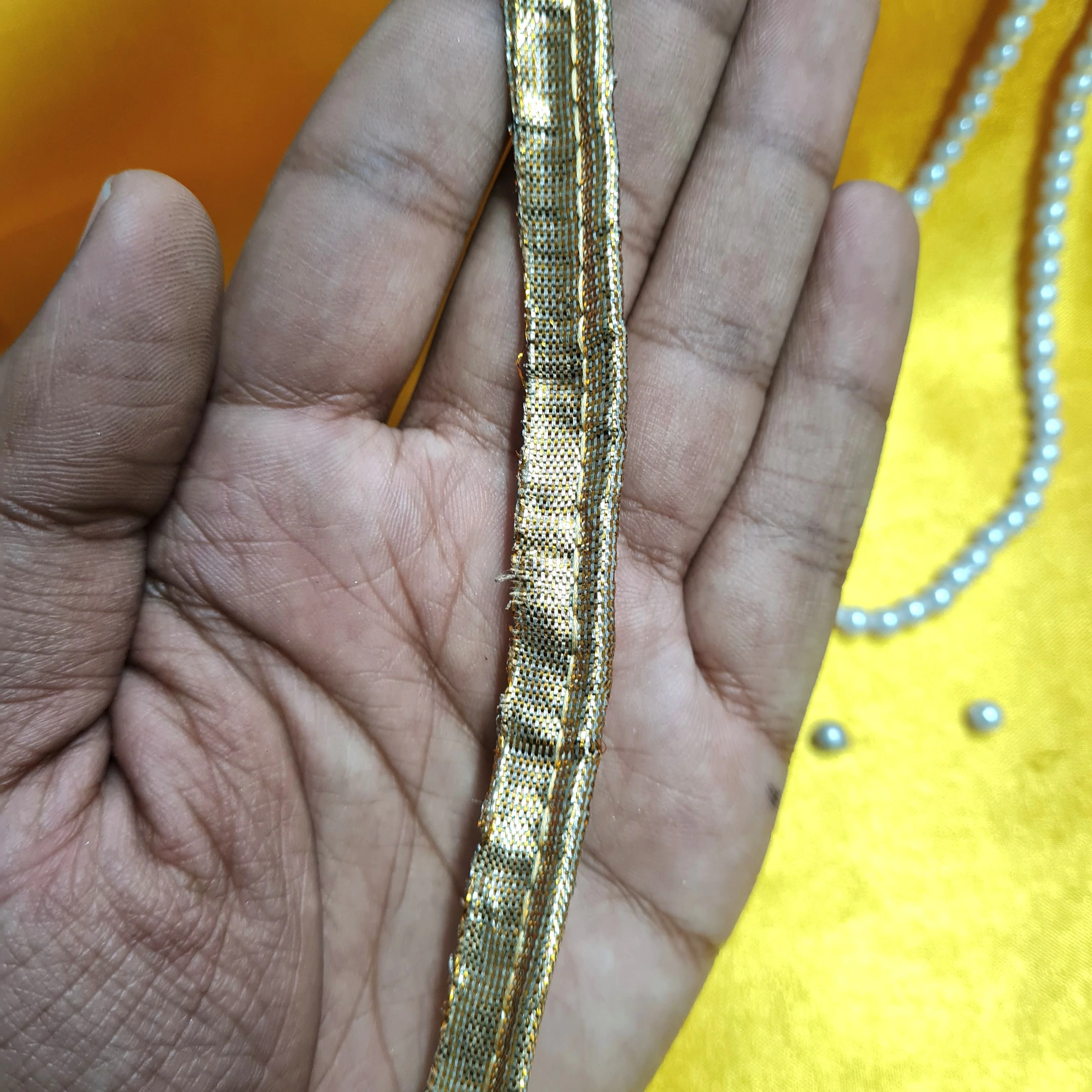 Classic Copper Piping Satin Lace - Image 2