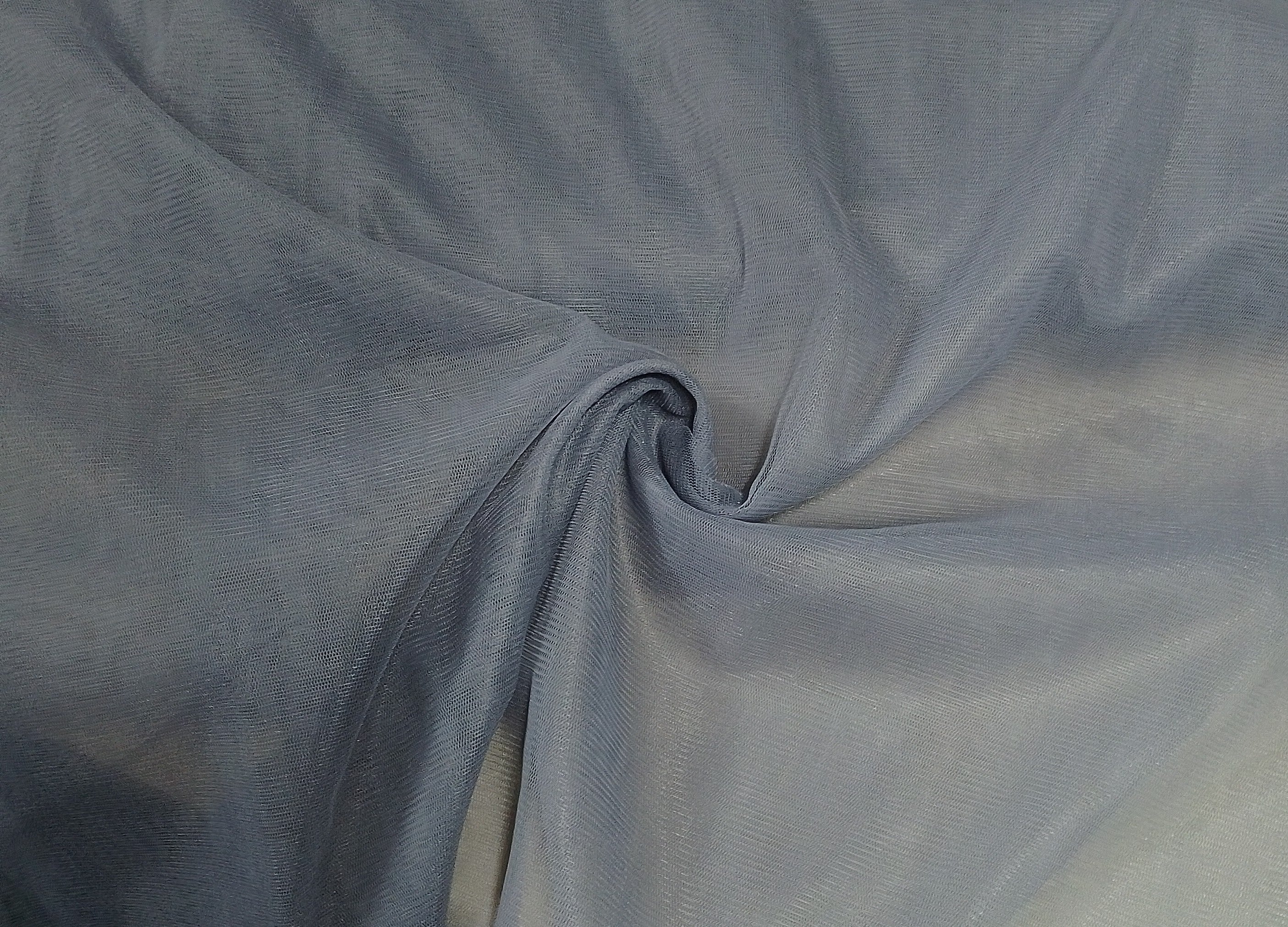 Classic Dark Rosewood Solid Net Fabric