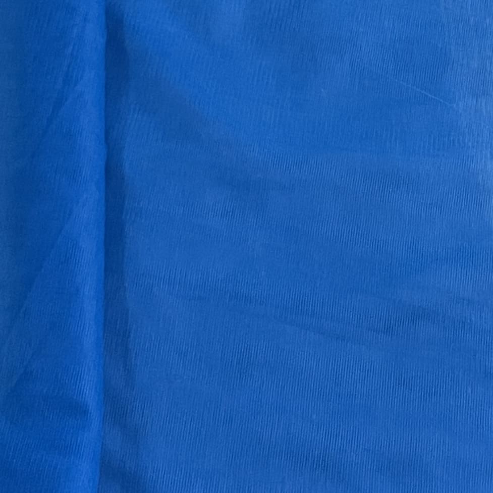 Classic Yale Blue Solid Net Fabric - Image 3