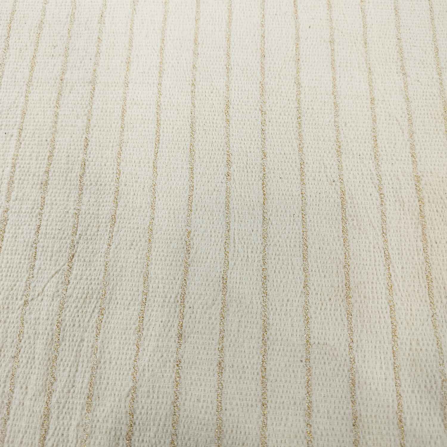 Cream Lurex Tapestry Fabric Tapestry Fabric TU-6116 - Image 3