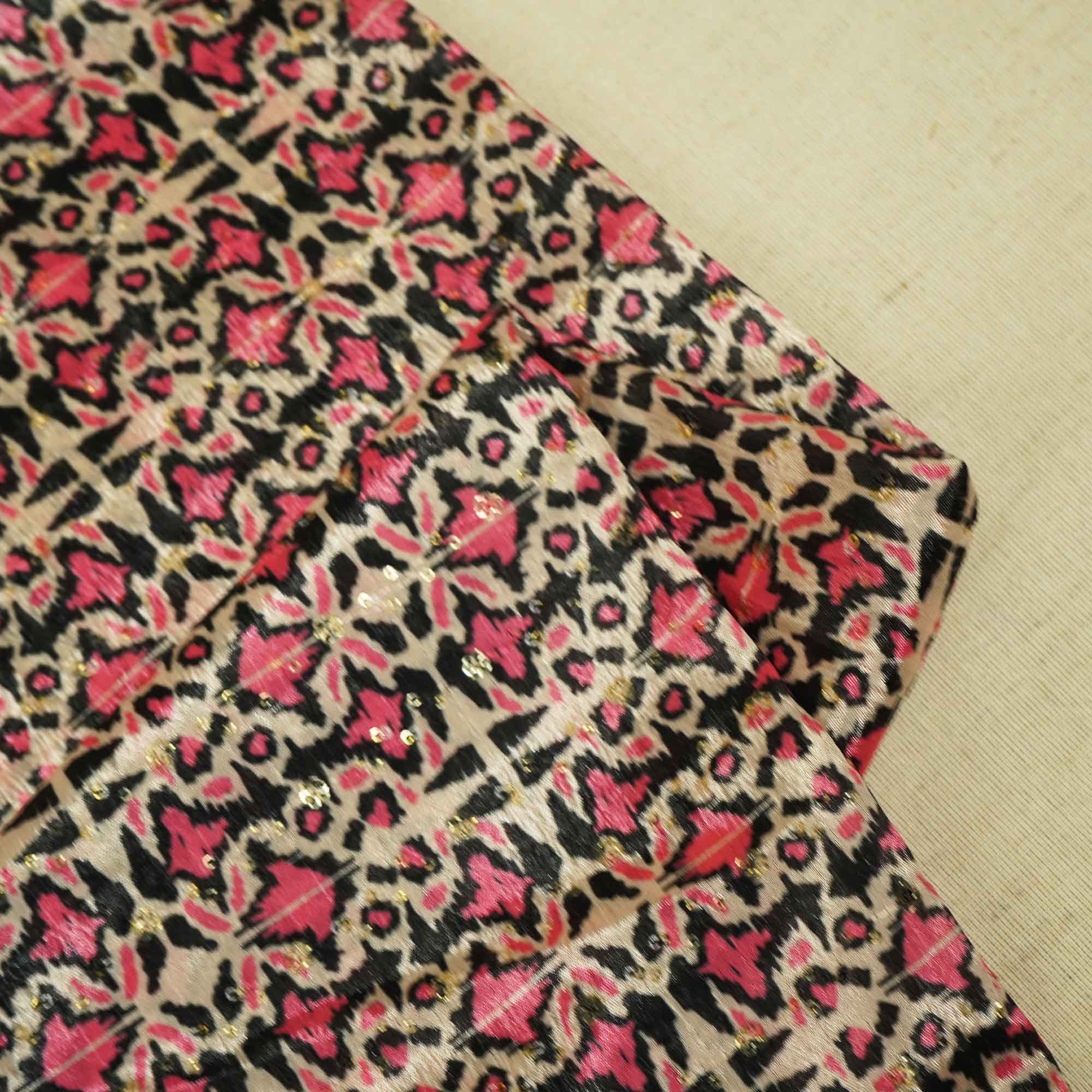 Cream & Multicolor Geometerical Print Chinon KOT-8754 - Image 2