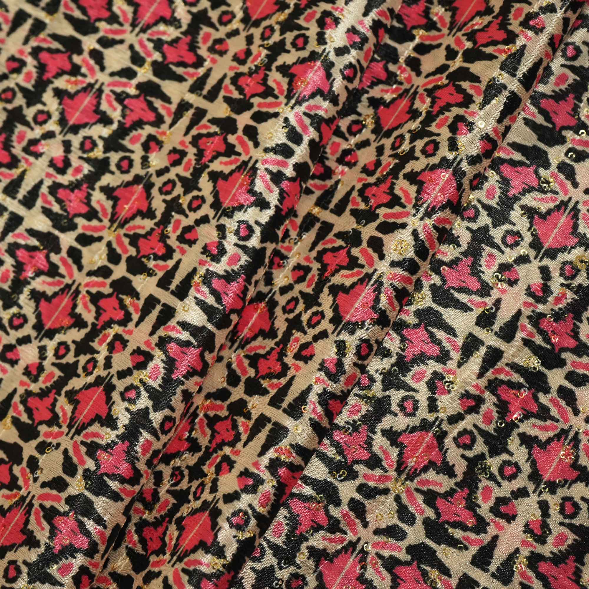 Cream & Multicolor Geometerical Print Chinon KOT-8754 - Image 3