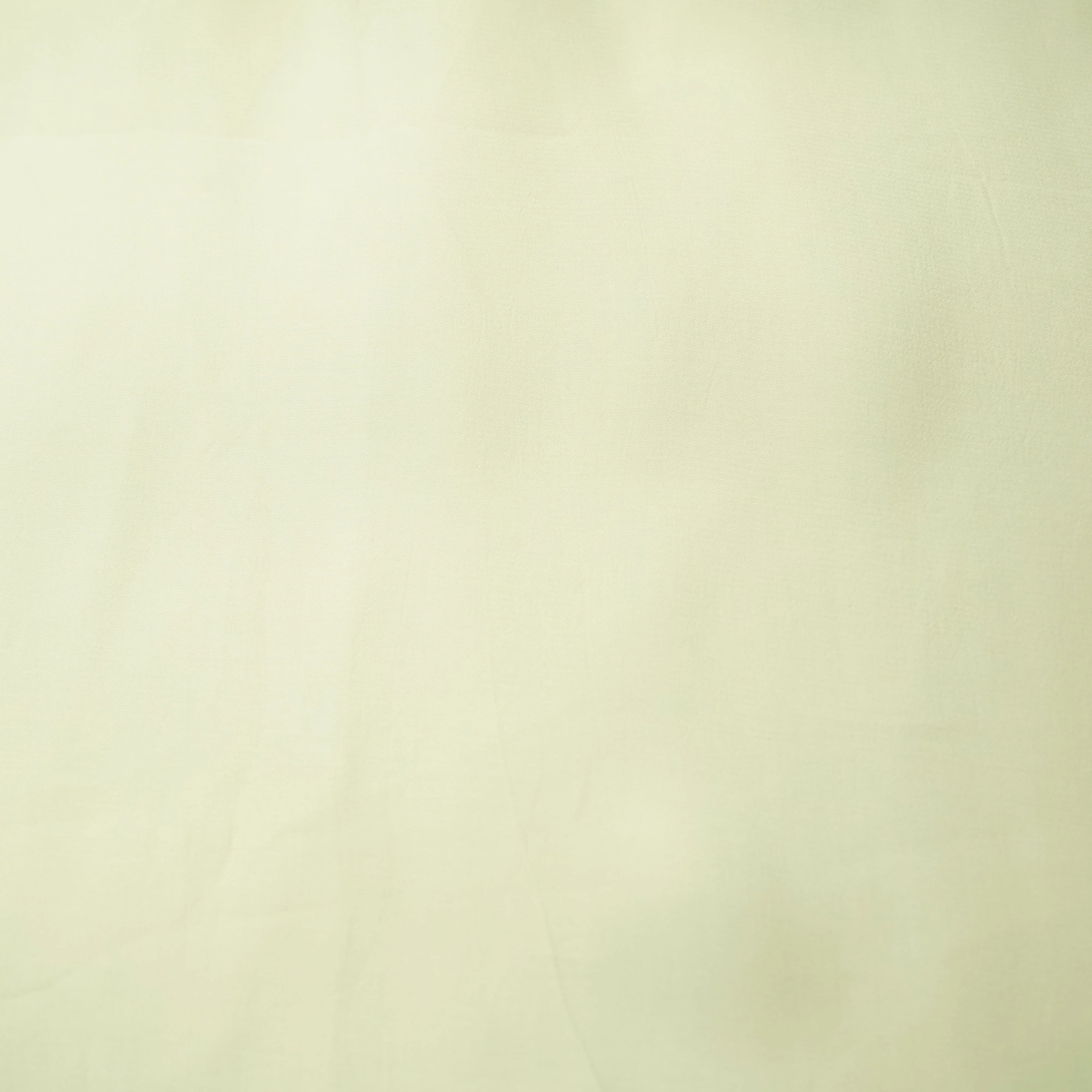 Cream Solid Natural Crepe Fabric - Image 3