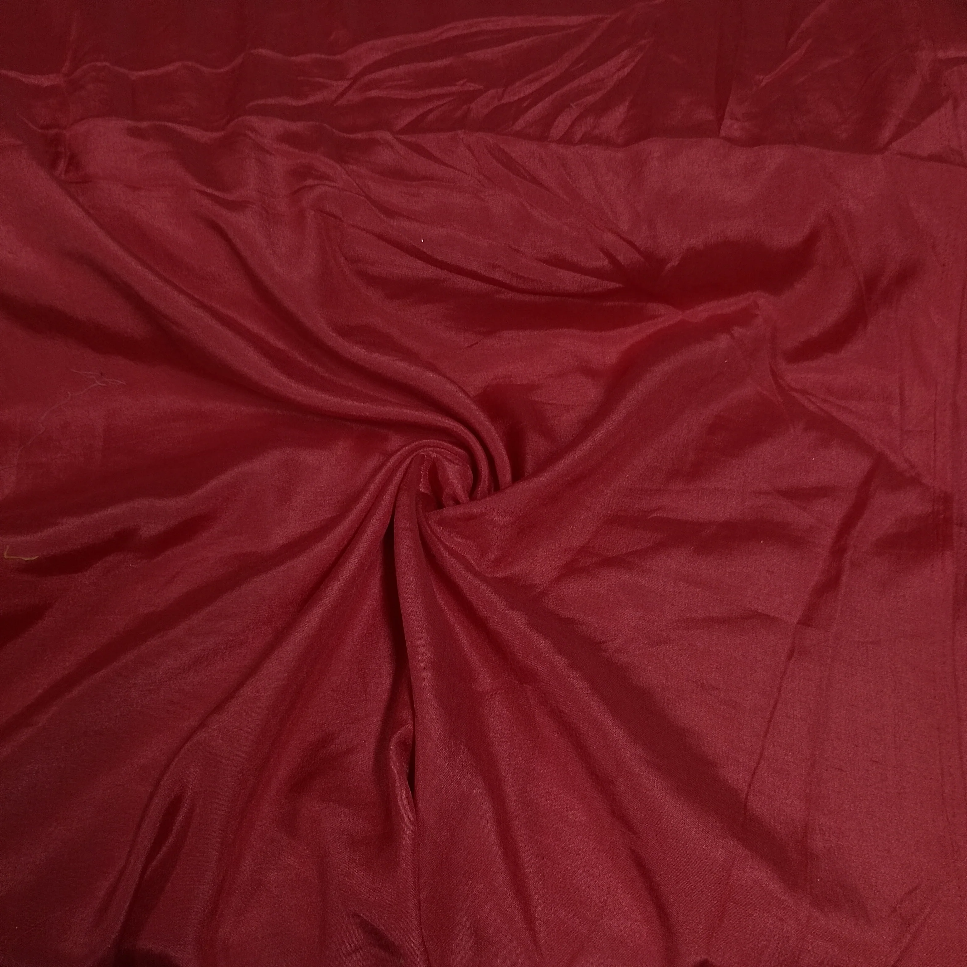 Crepe Pink Solid Shantoon Fabric