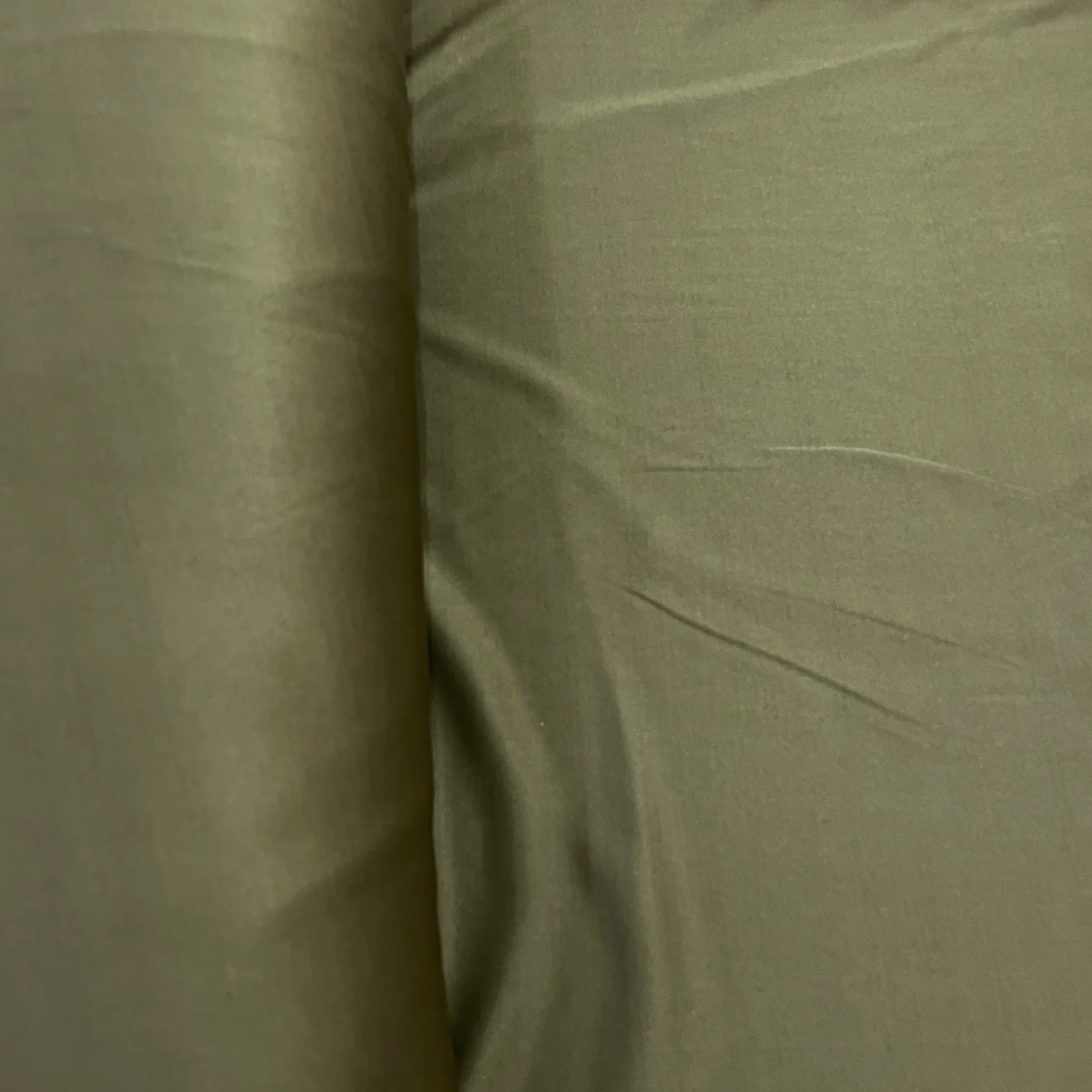 Crocodile Green Solid Lycra Dyed Fabric - Image 3
