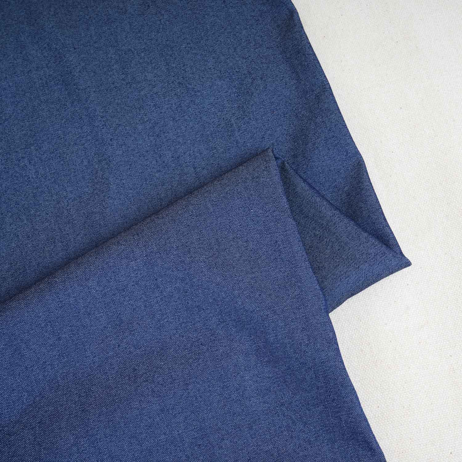 Dark Blue Solid Thin Denim PDM-28530 - Image 2