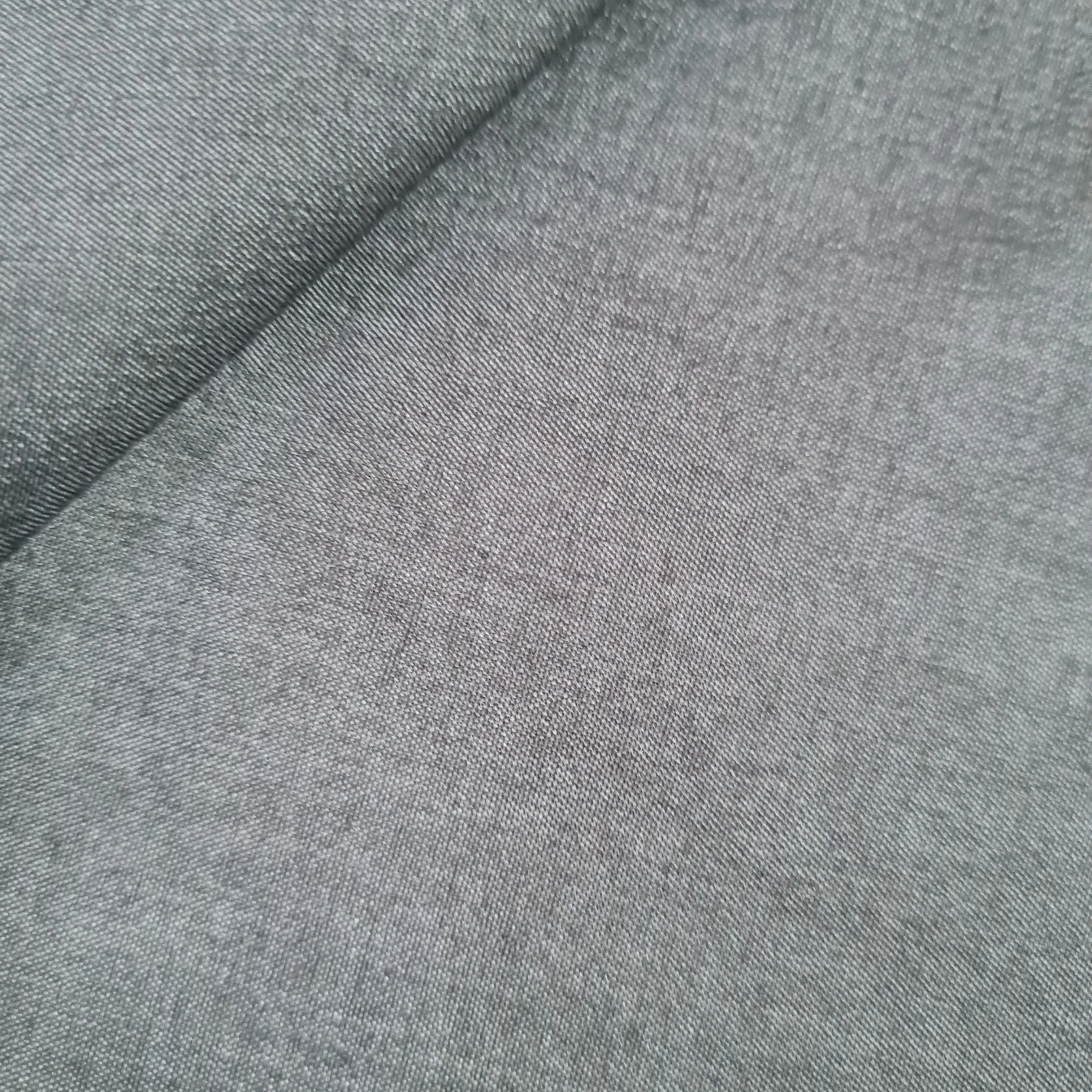 Dark Brown Solid Russian Silk Fabric 17936 - Image 2