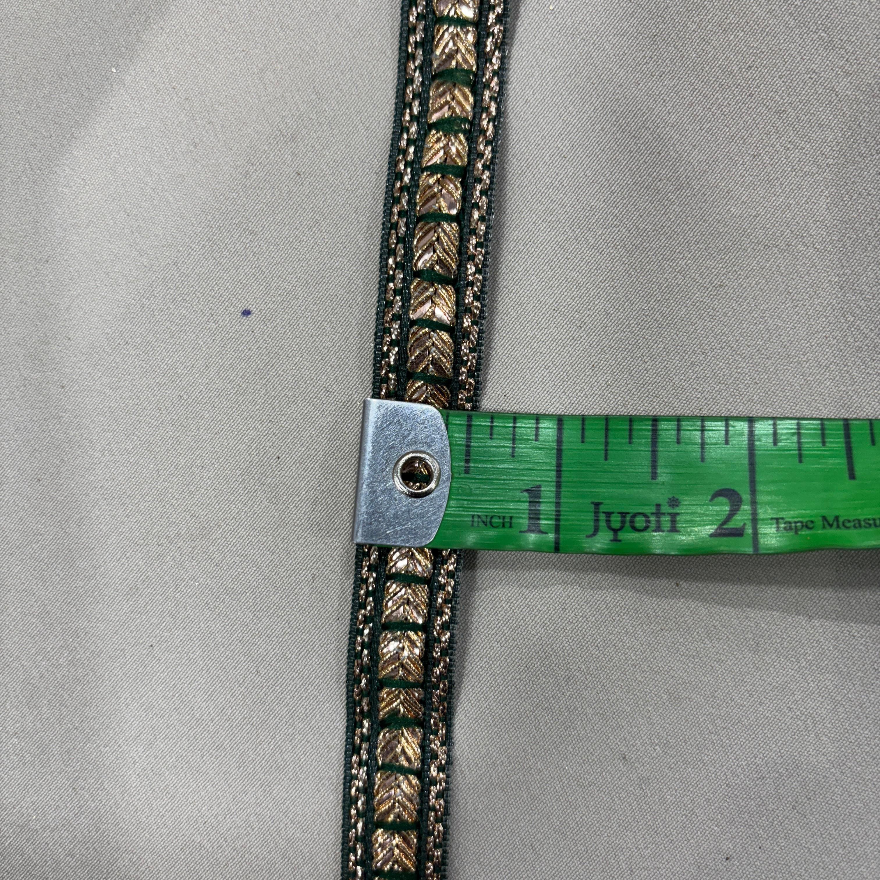 Dark Green Lace 21824 - Image 3