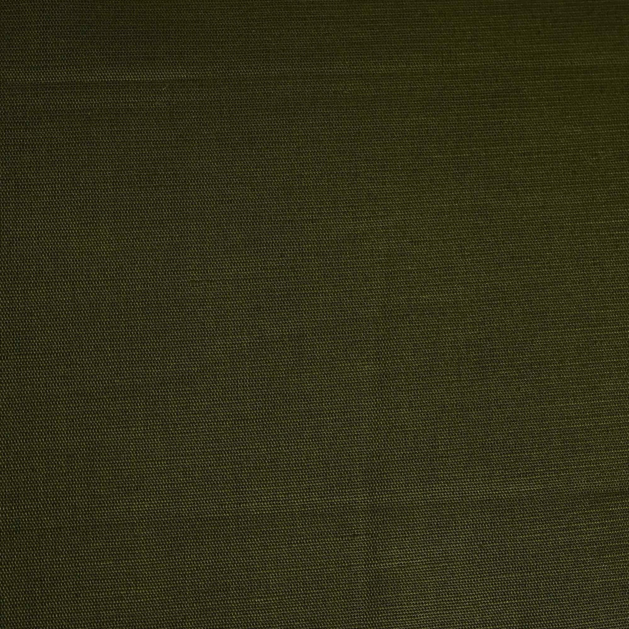Dark Green Solid Cotton Linen MKT-22486 - Image 4
