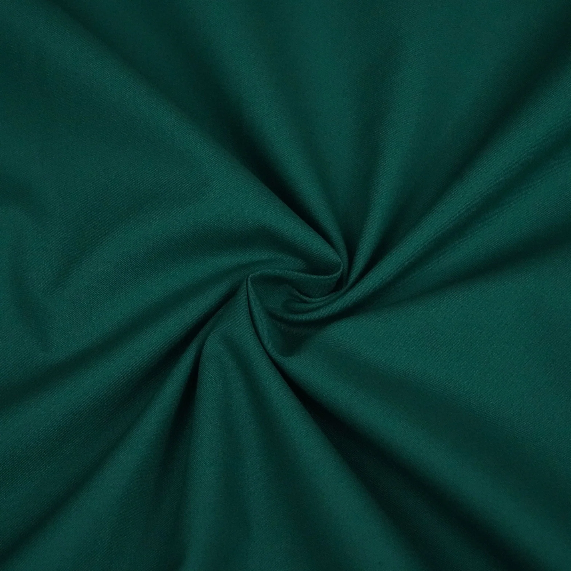 Dark Green Solid Poplin Fabric LSF-24285