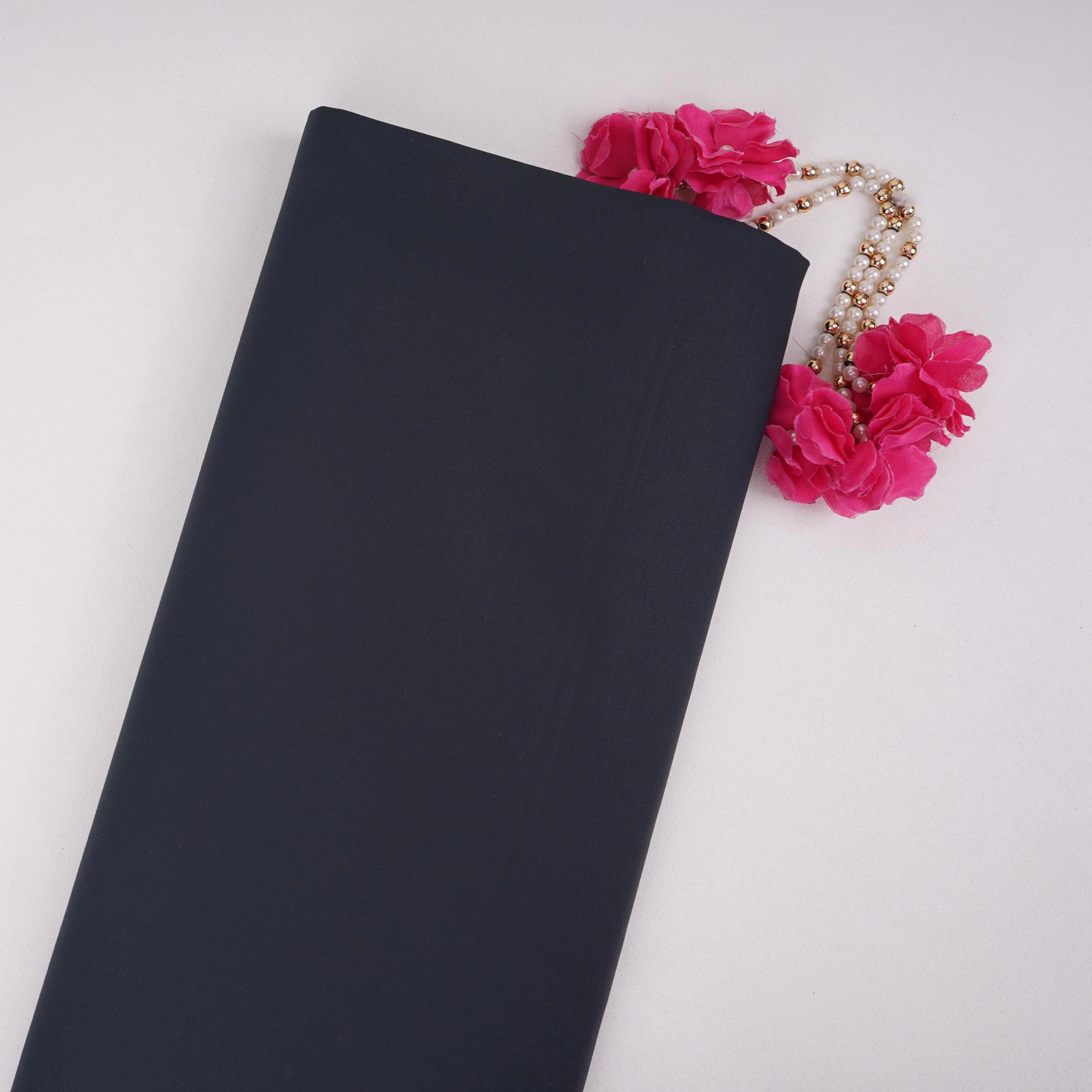 Dark Green Solid Suiting Fabric ASMI-31276