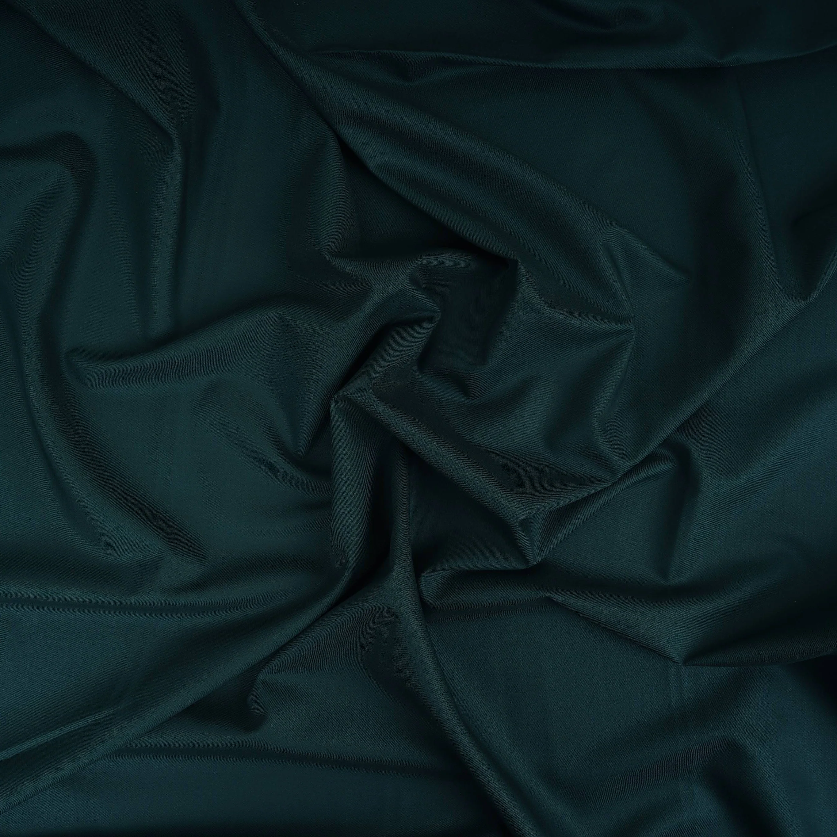 Dark Green Solid Suiting Fabric ASMI-31276 - Image 2