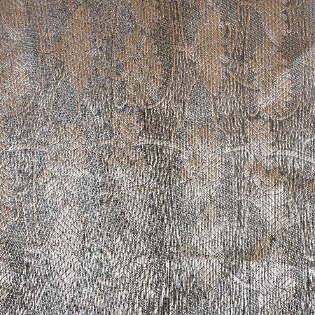 Dark Green Zari Weave Silk Tissue Fabric CW-28957 - Image 4