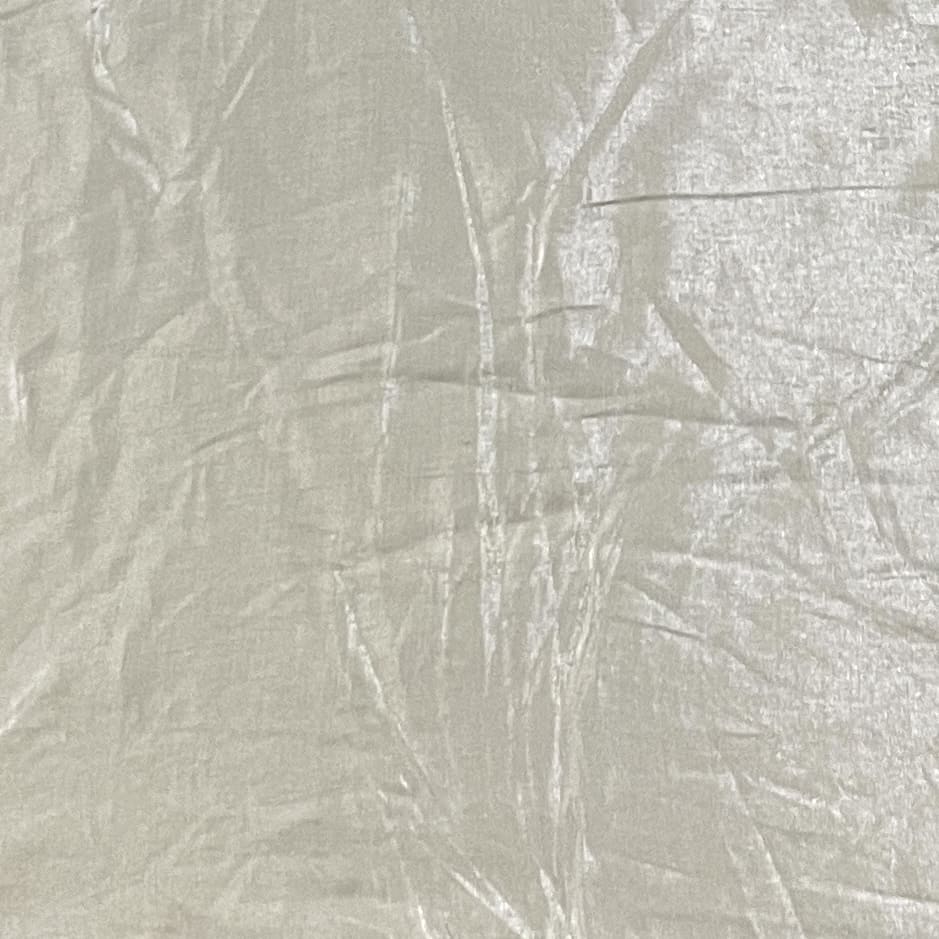 Dark Greenish Gold Solid Shantoon Fabric - Image 2
