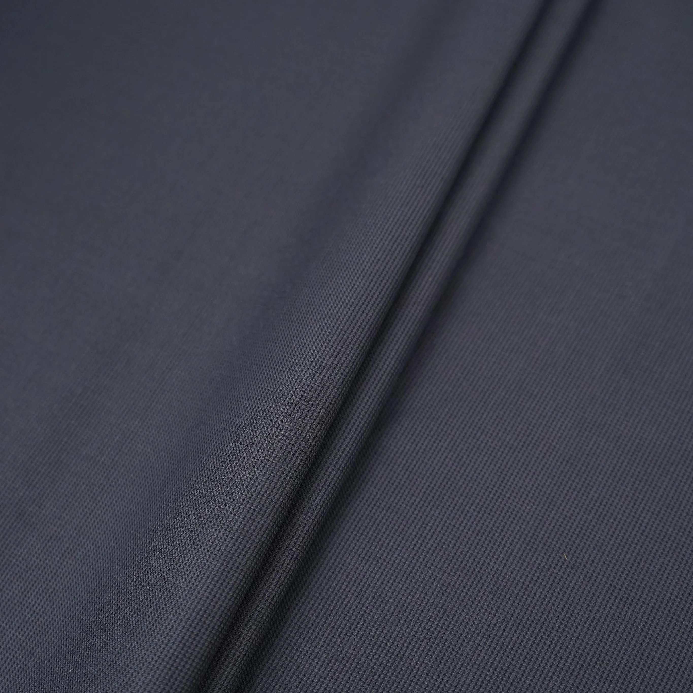 Dark Grey Solid Suiting Fabric ASMI-31300 - Image 3