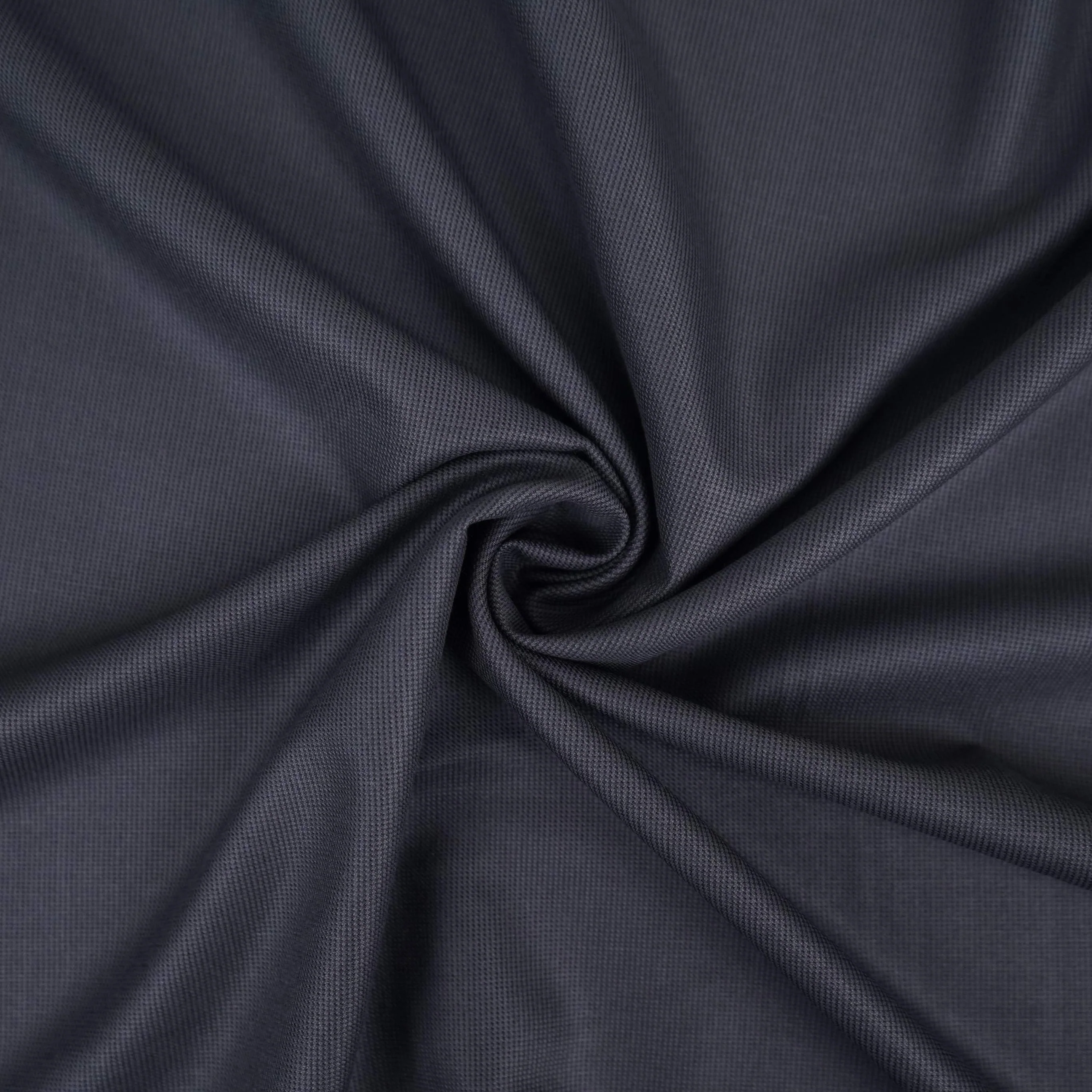 Dark Grey Solid Suiting Fabric ASMI-31300 - Image 4