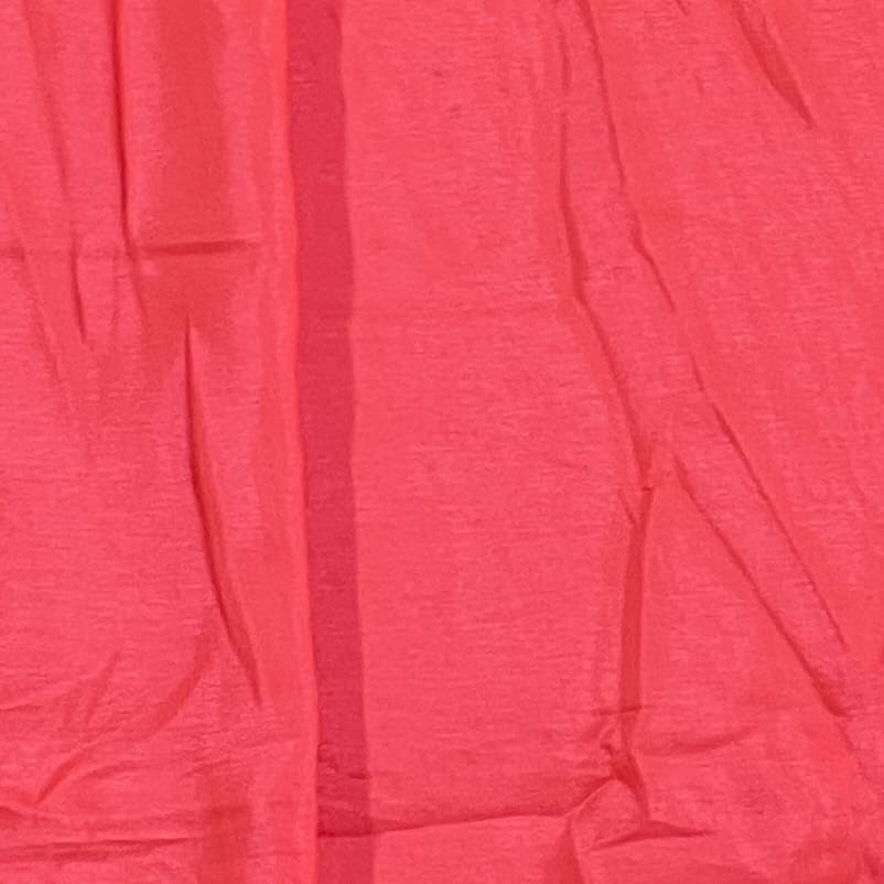 Dark Neon Pink Solid Shantoon Fabric - Image 3
