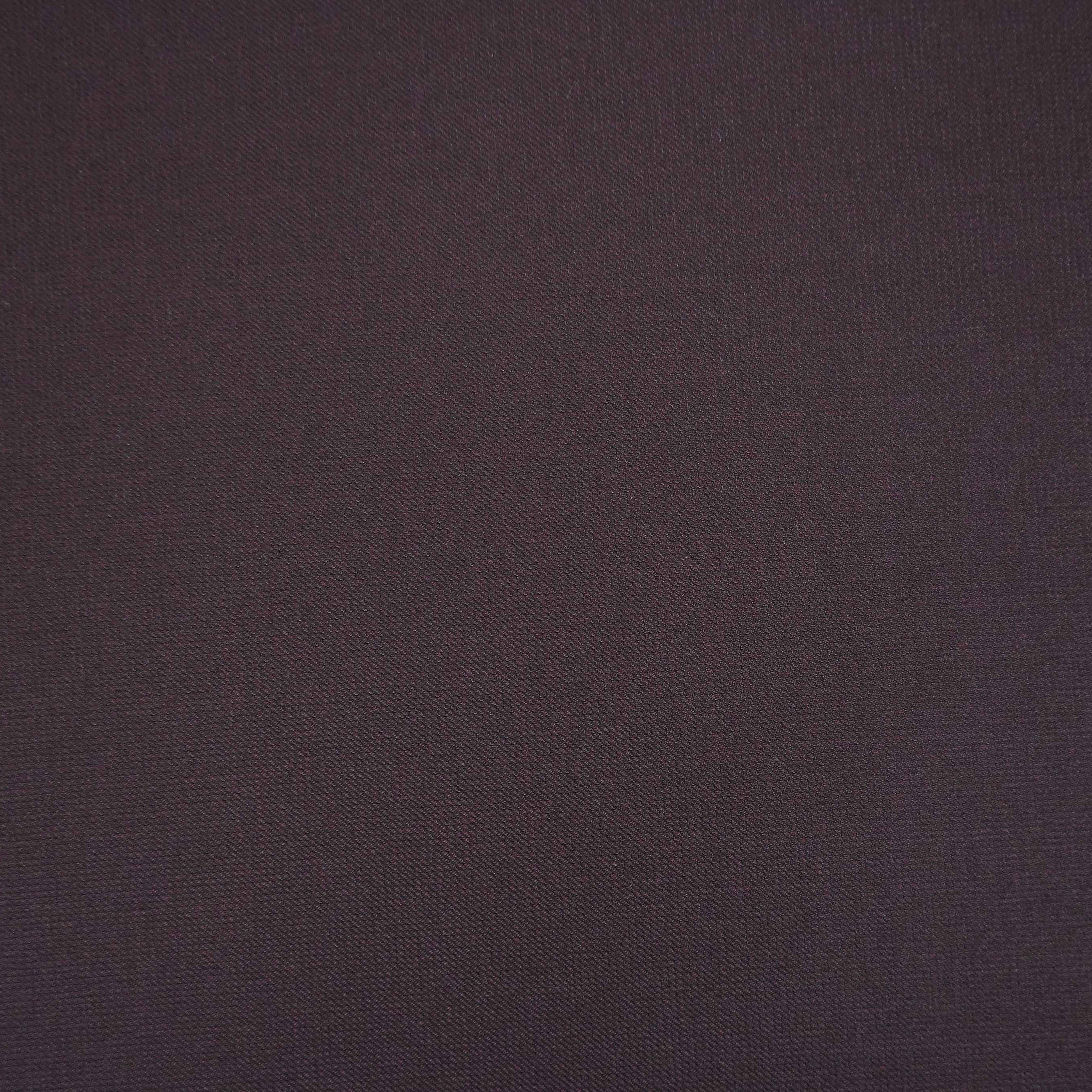 Dark Wine Solid Suiting Fabric ASMI-31297 - Image 2
