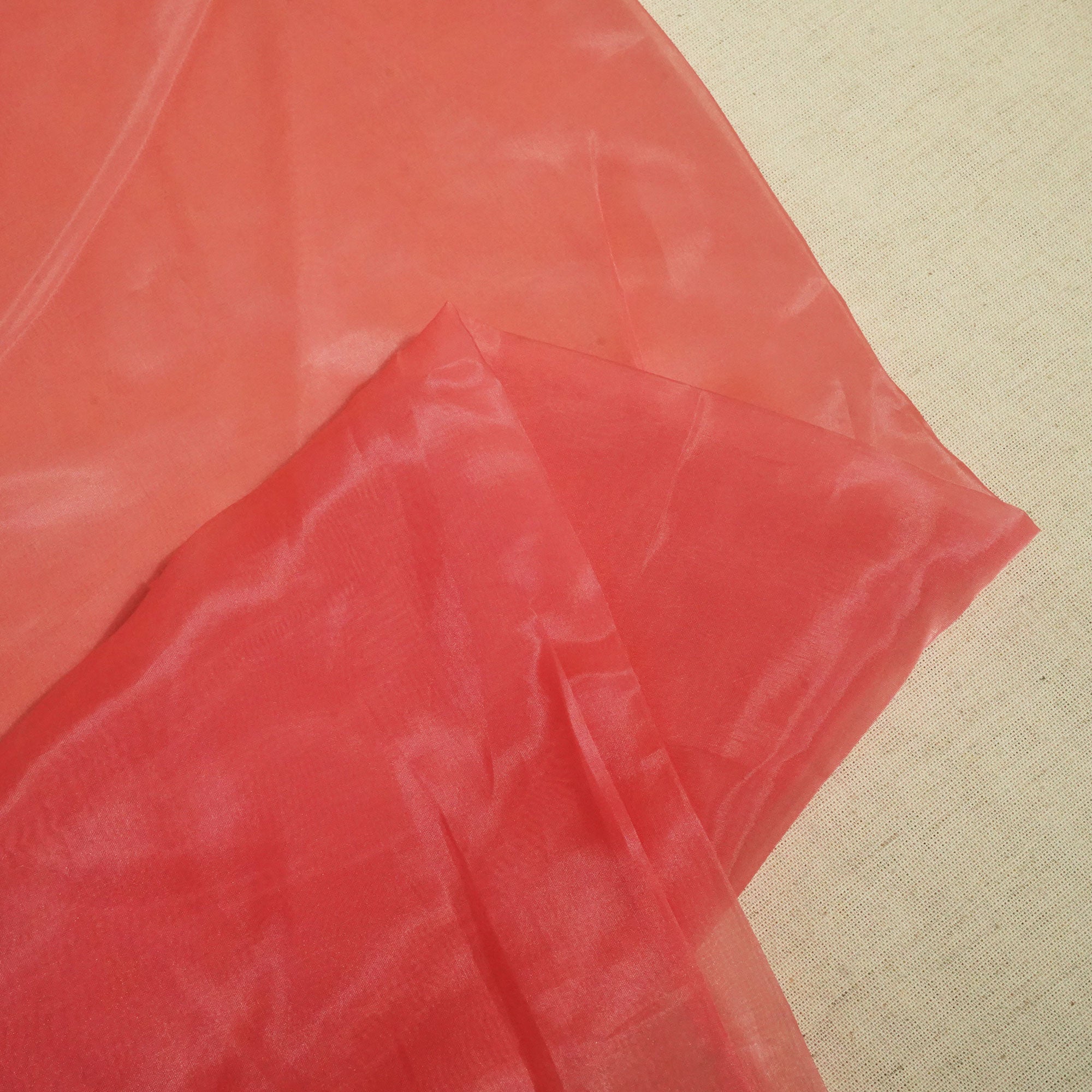 Dull Pink Solid Liquid Organza SE-16606 - Image 2