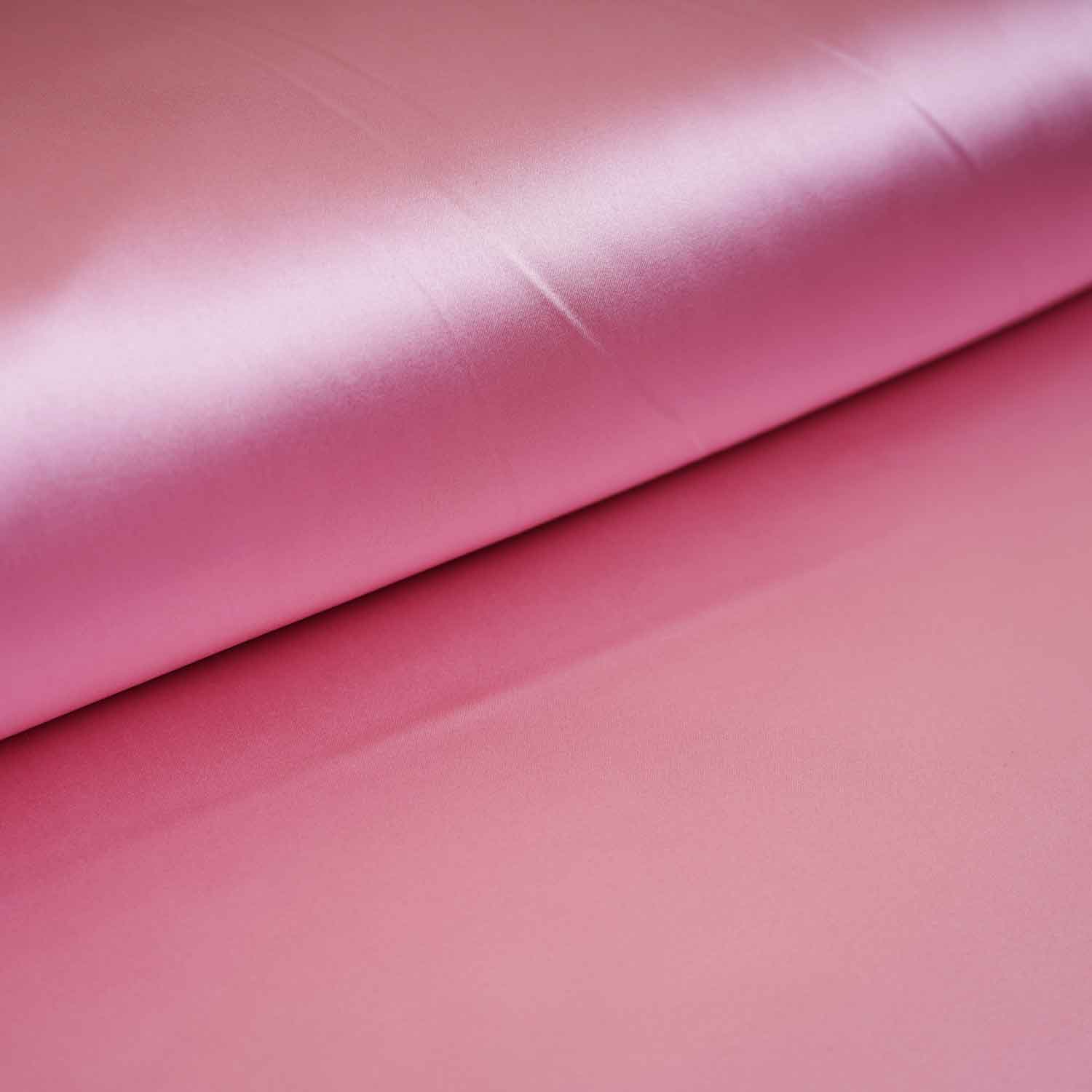 Dust Pink Solid Celina Satin Fabric OE-29027 - Image 4