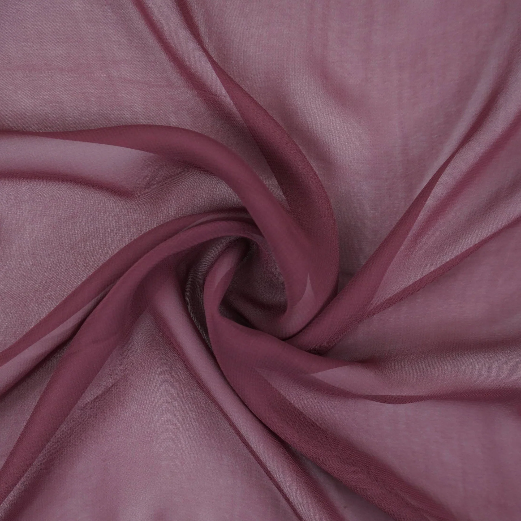 Dusty Rose Solid 60gm Georgette Fabric SSMG-21 - Image 3