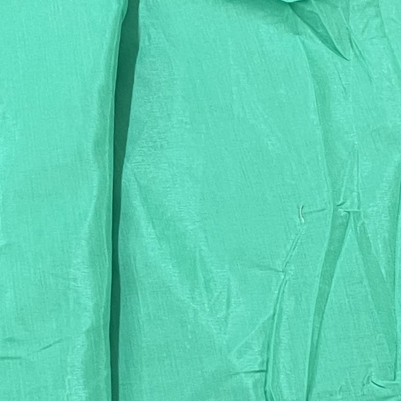Emerald Green Solid Shantoon Fabric - Image 3