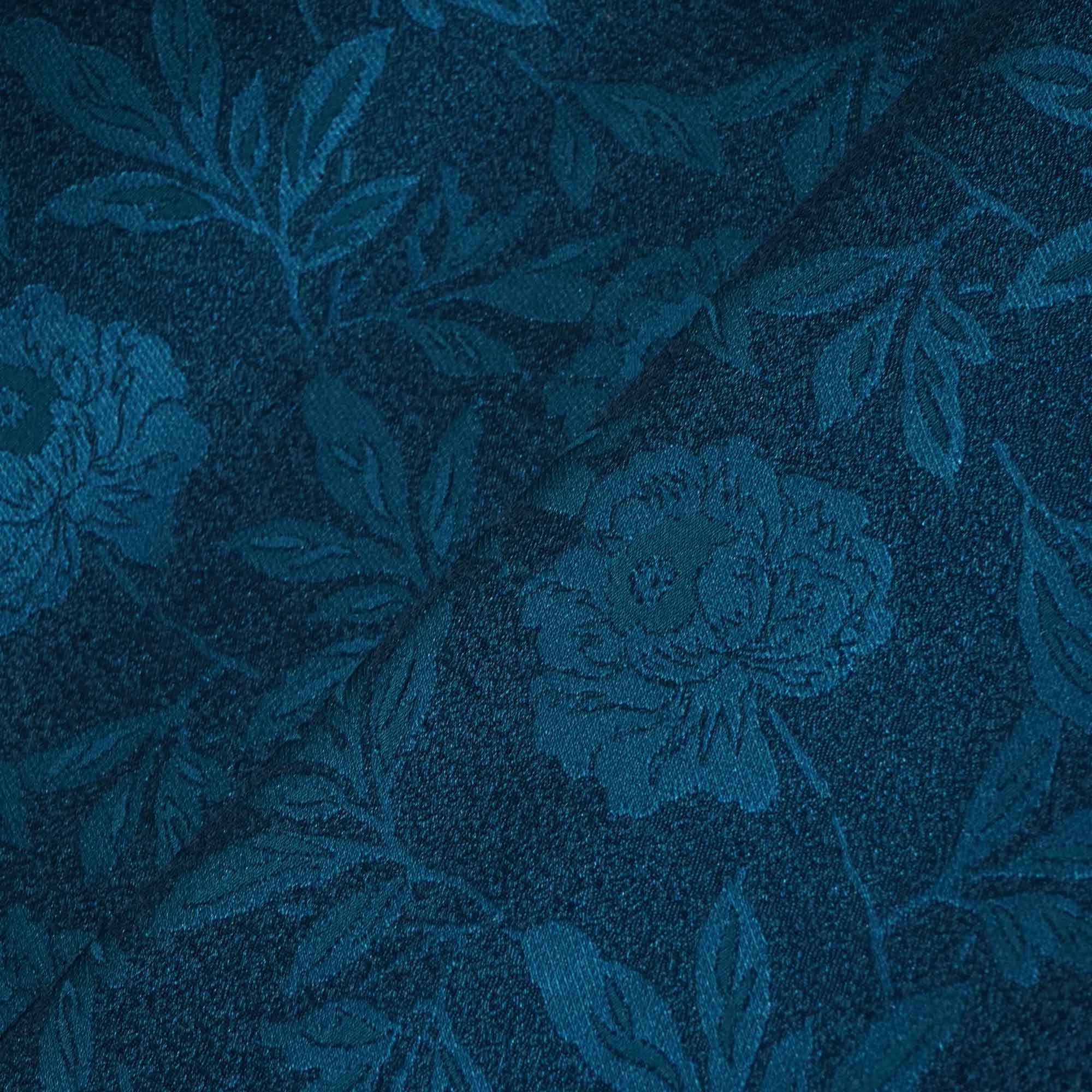 Emreald Green Floral Brocade OE-12846 - Image 3
