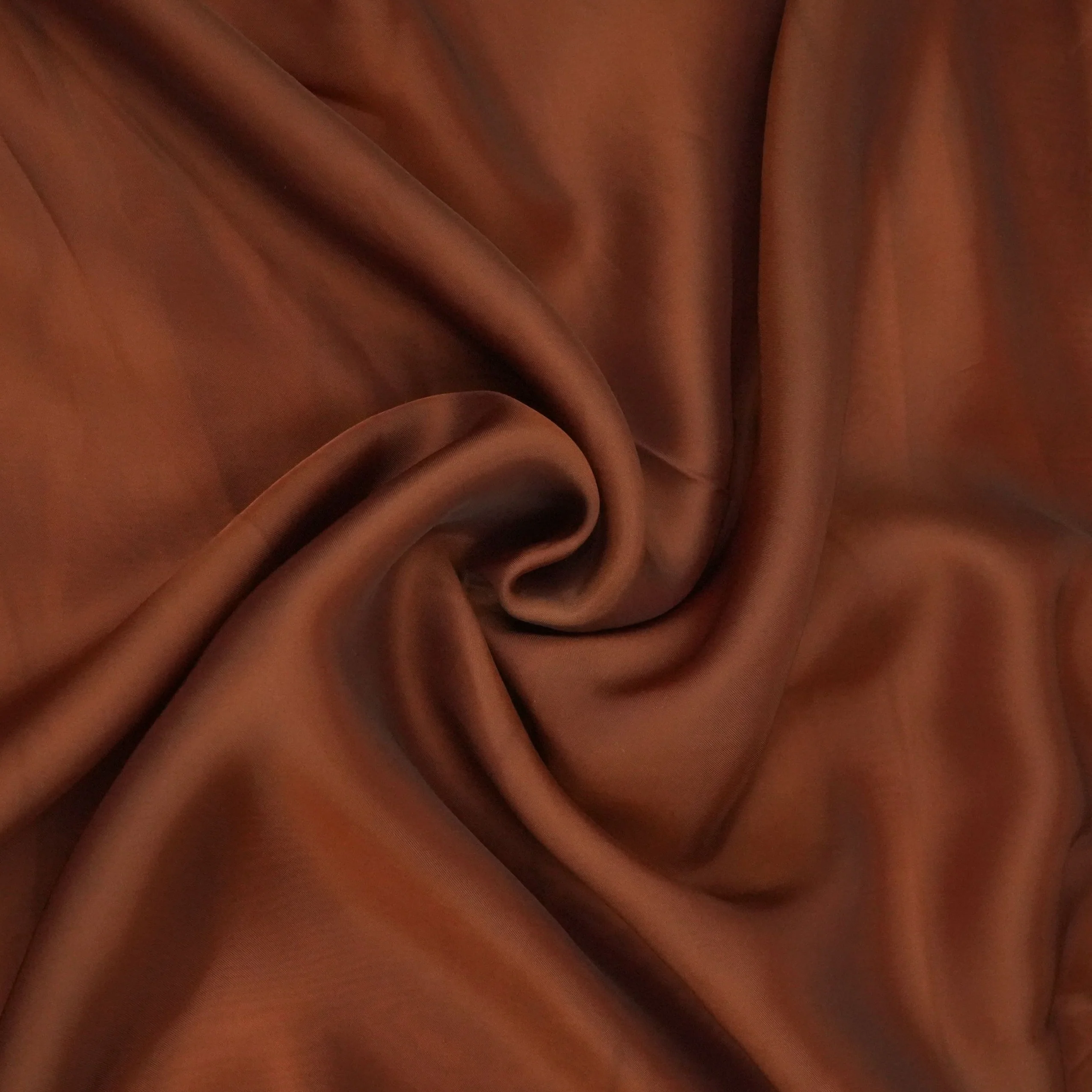 Espresso Brown Solid Roman Silk Fabric PFM-14 - Image 4