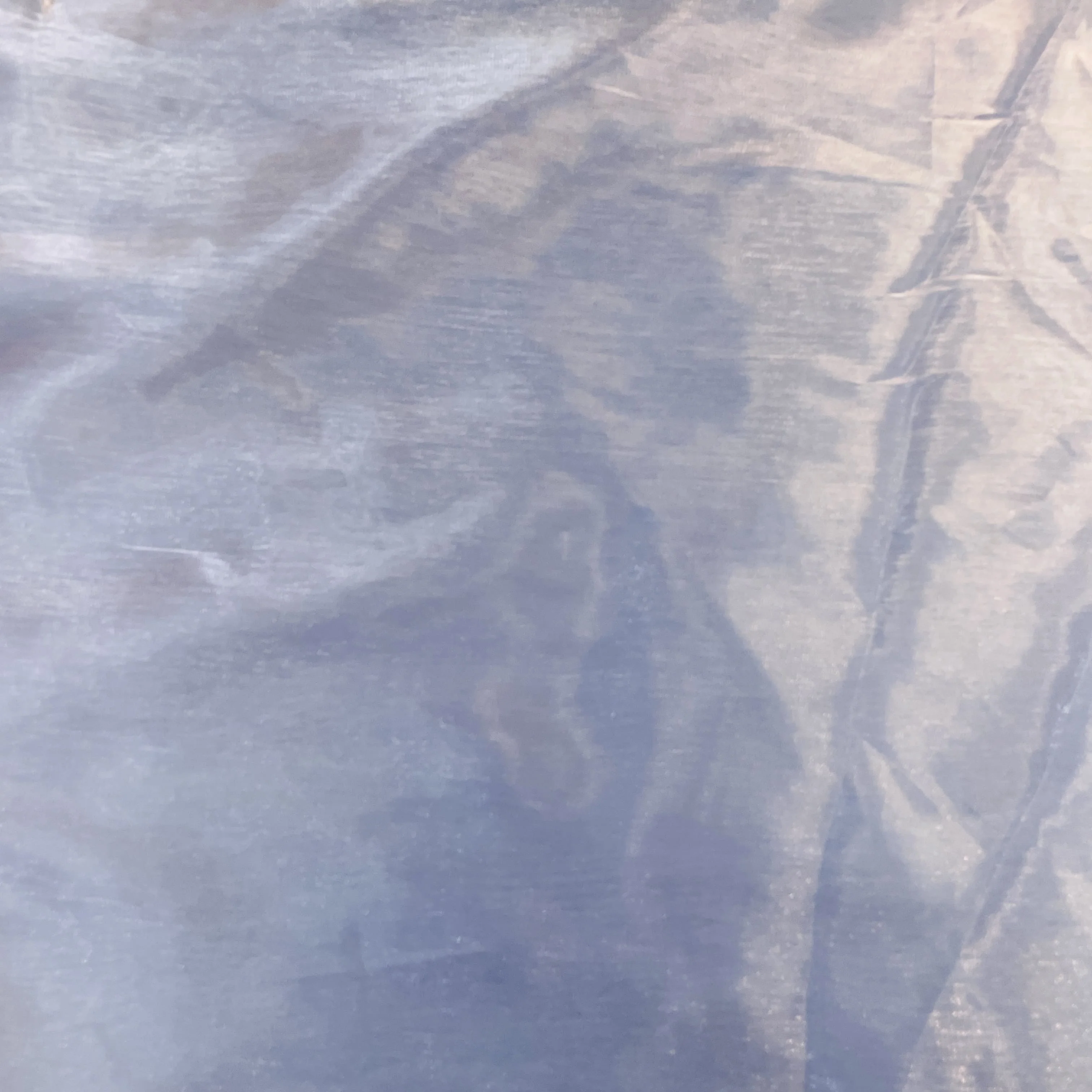 Dark Blue Purple Solid Organza Fabric 13327 - Image 2