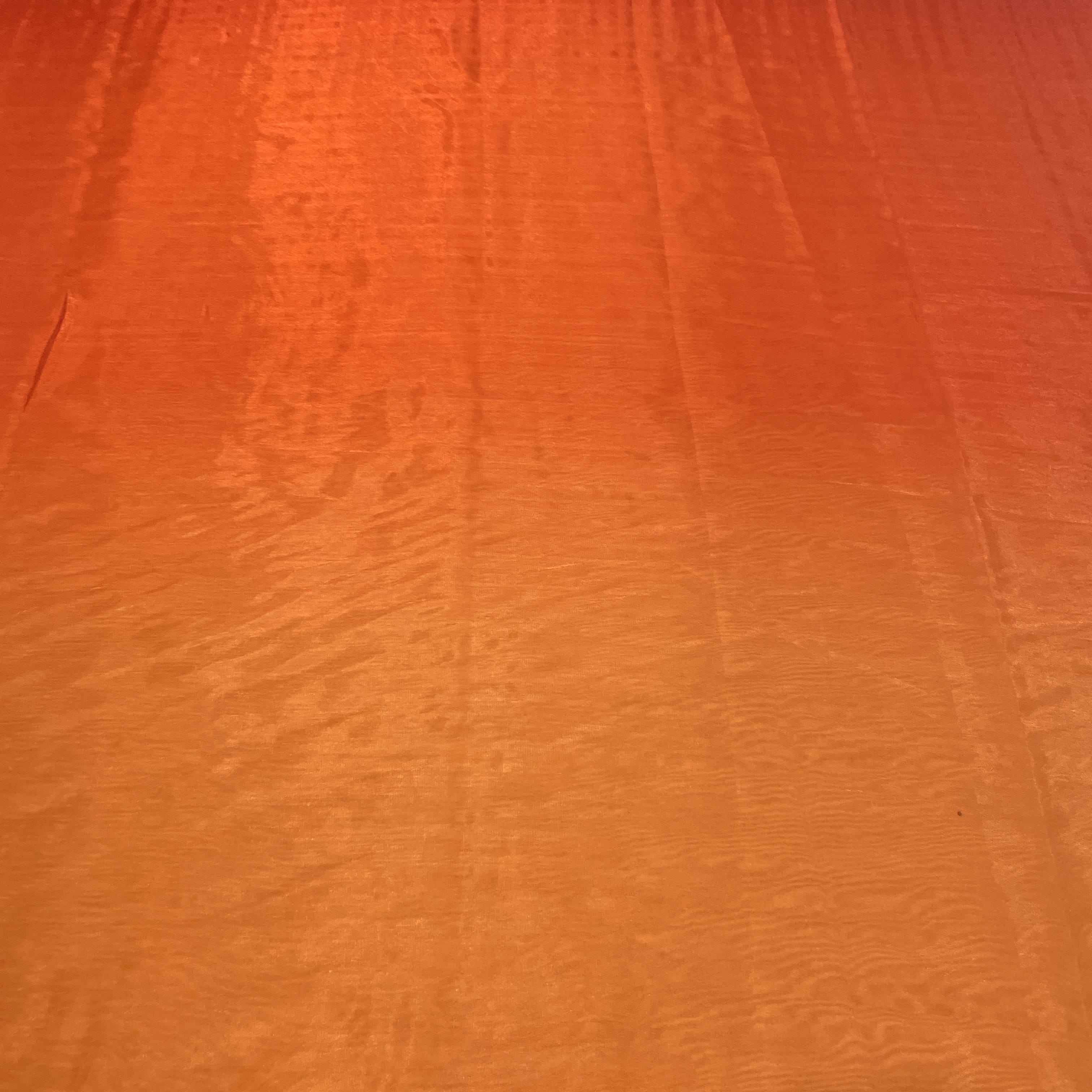 Exclusive Light Brown Ombre Organza Fabric - Image 2