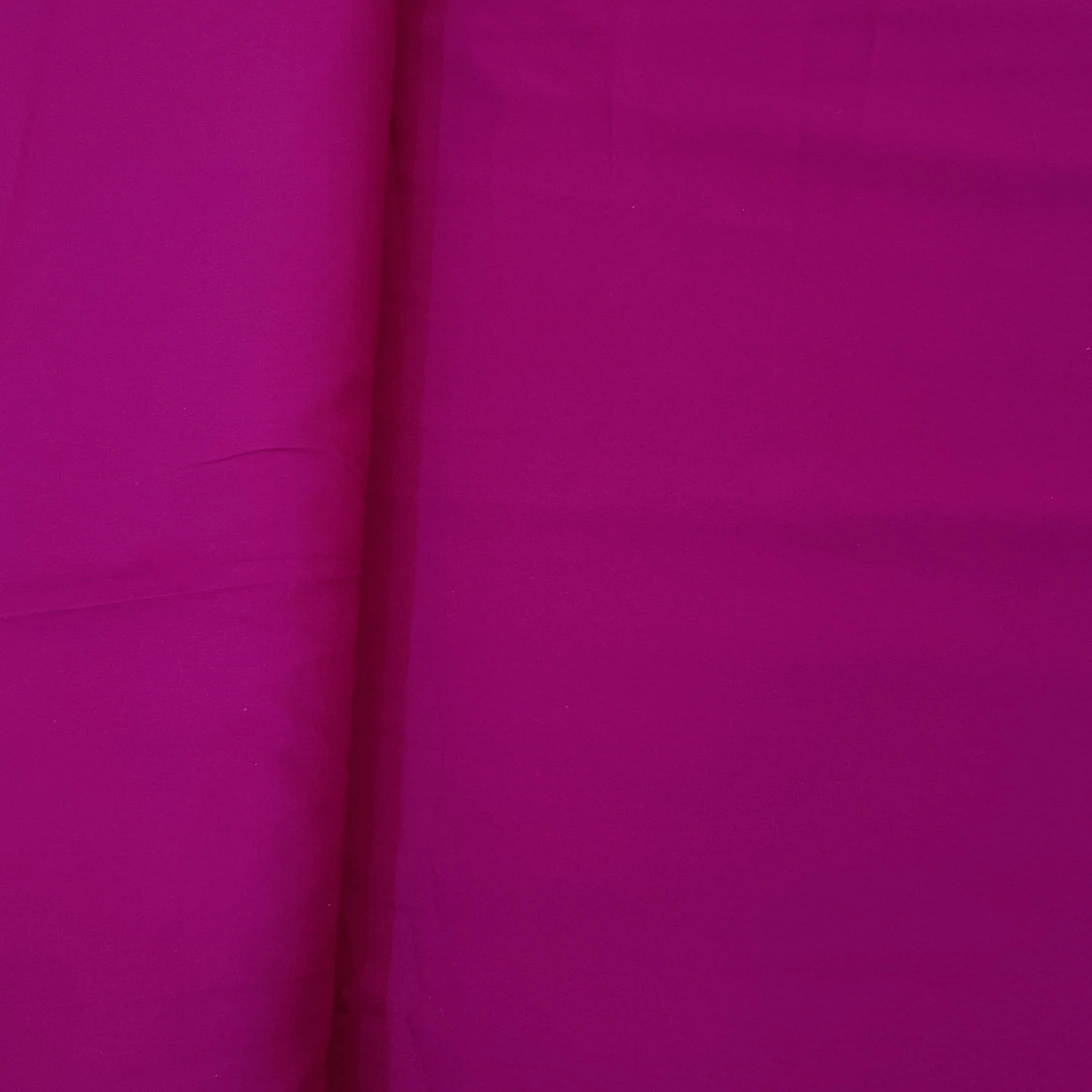 Magenta Purple Solid Malai Crepe Fabric 13168 - Image 3