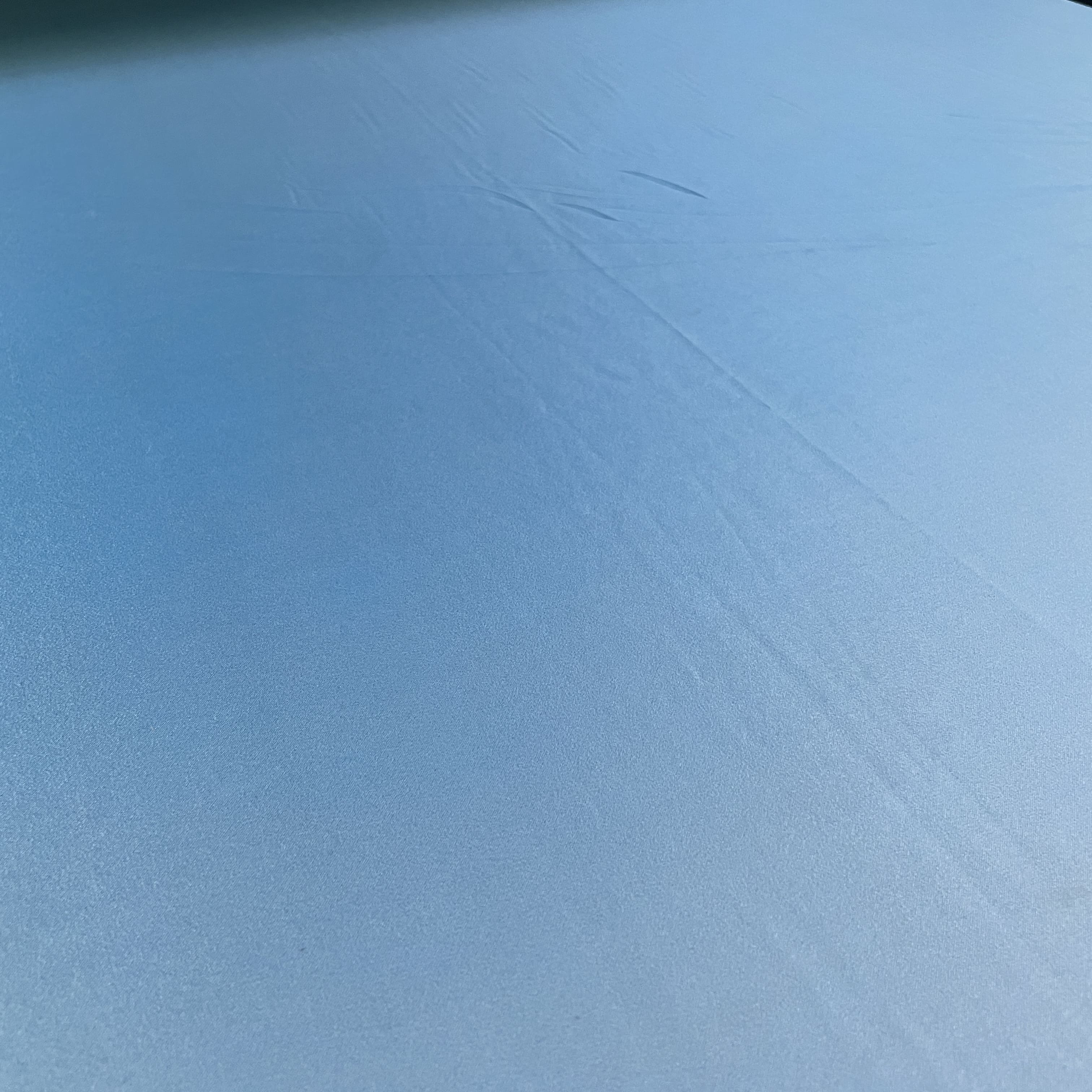 Exclusive Sky Blue Ombre Gucci Satin Fabric - Image 2