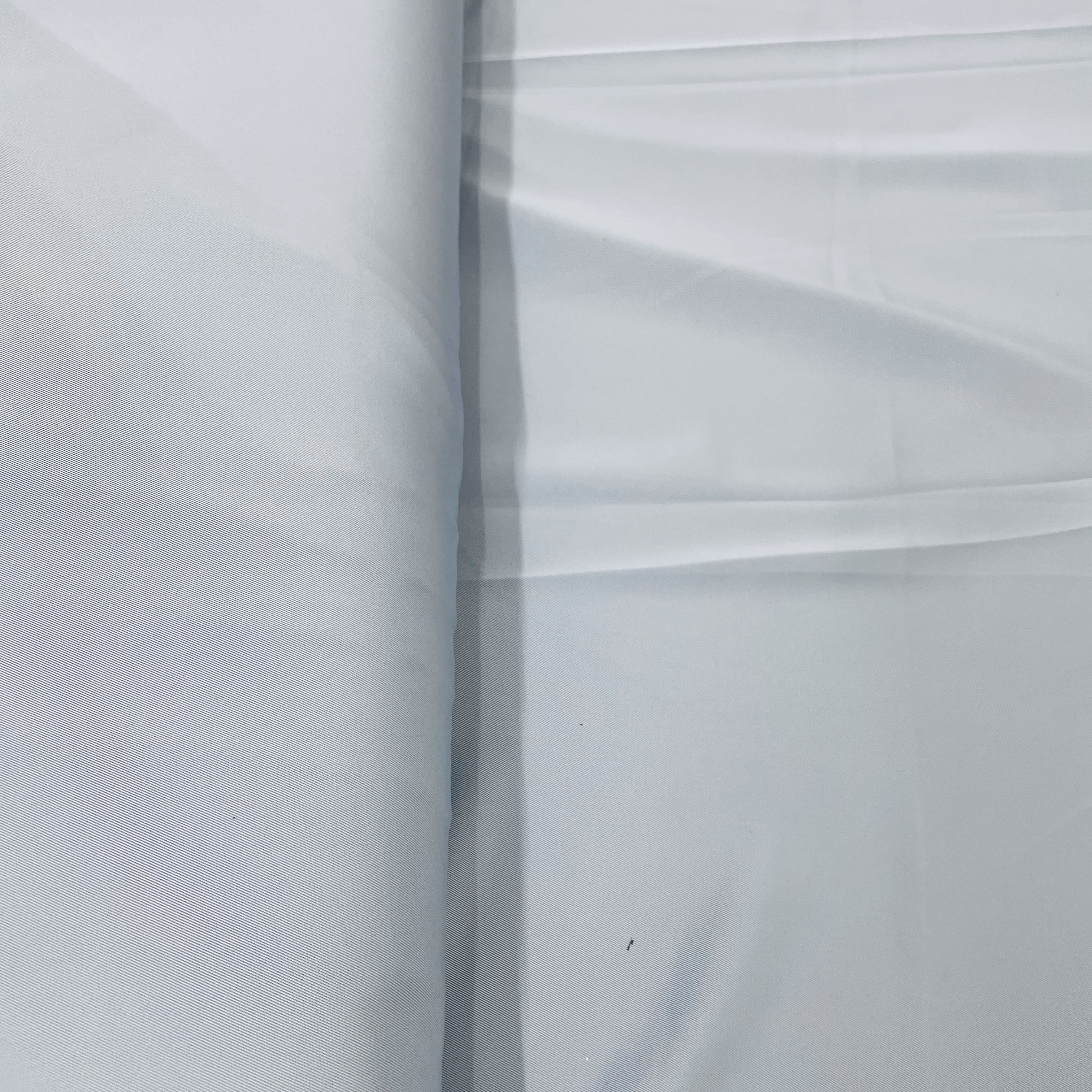 Exclusive Sky Blue Solid Satin Fabric - Image 2