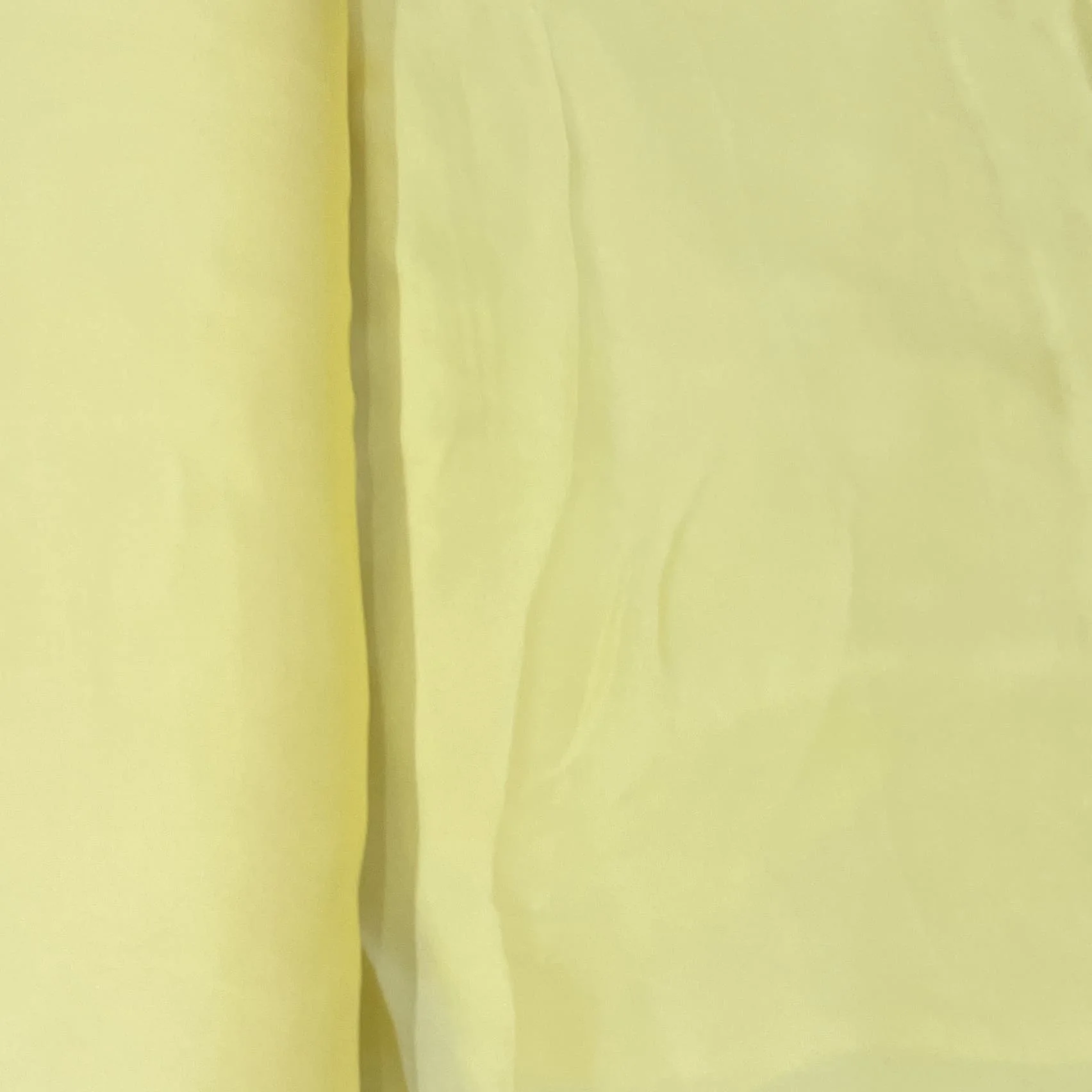 Exclusive Yellow Solid Georgette Satin Fabric - Image 3